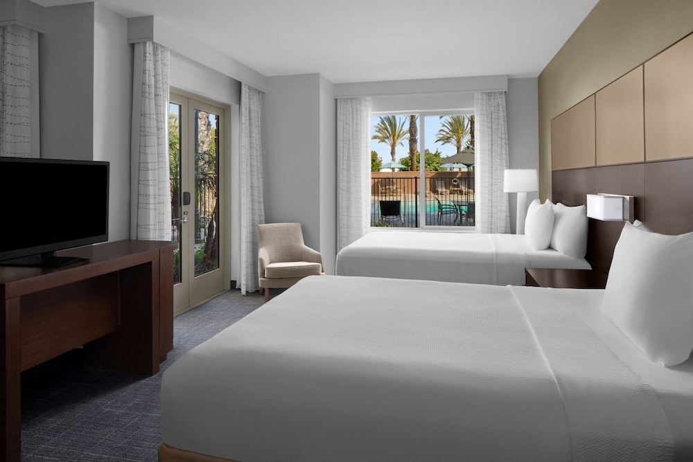 Room, 2 Queen Beds, Pool Side, Sofa, Patio