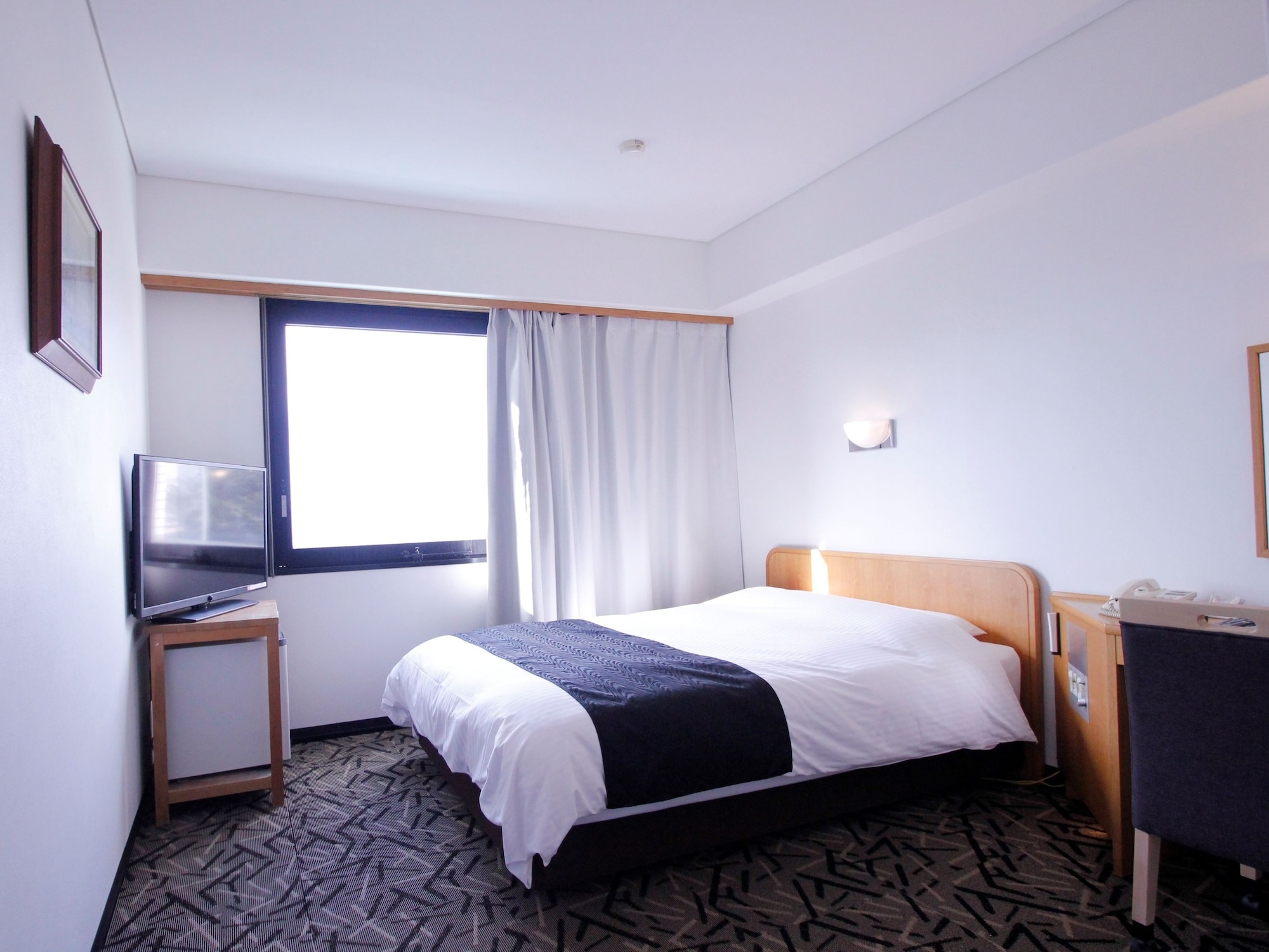 غرفة أساسية بسرير مزدوج للمدخنين، Apa Hotel Kitakami-Ekinishi 3/10