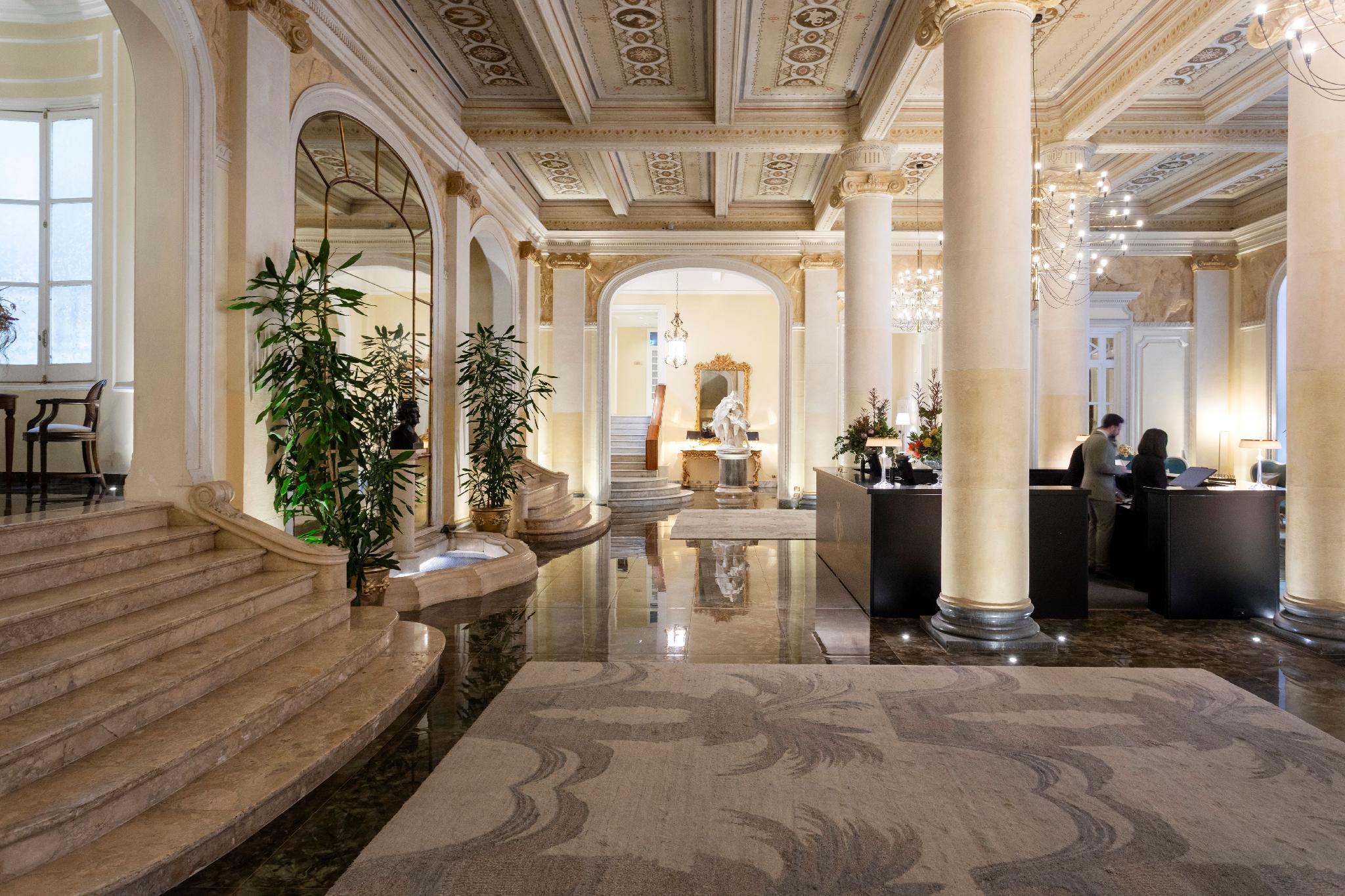 Lobby at Grand Hotel Et Des Palmes, PALERMO
