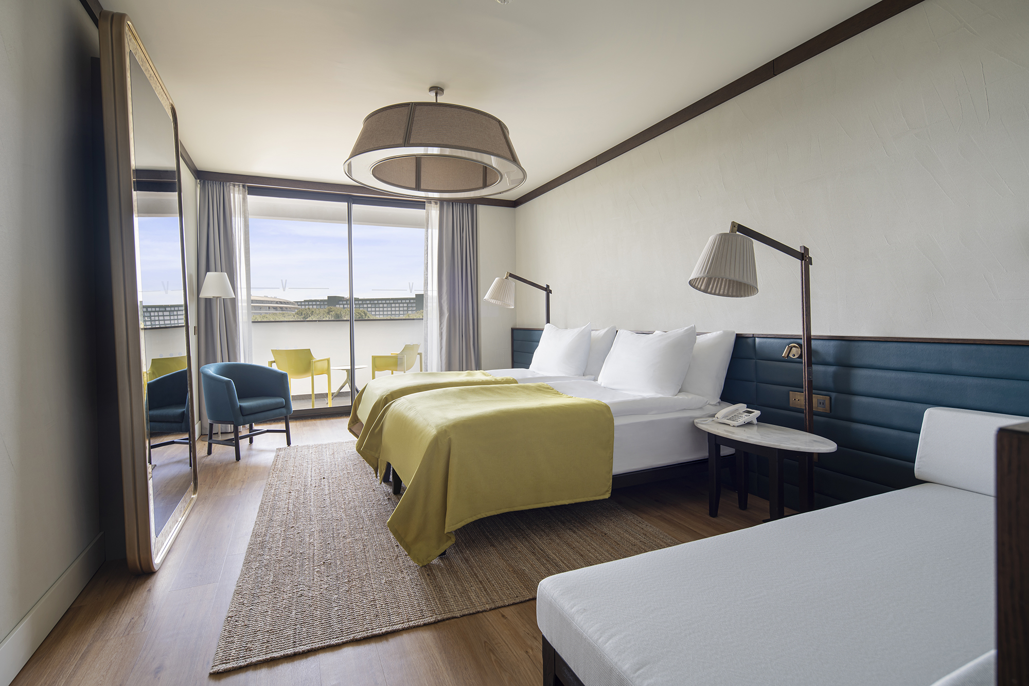 B Block, Single, Double Bed