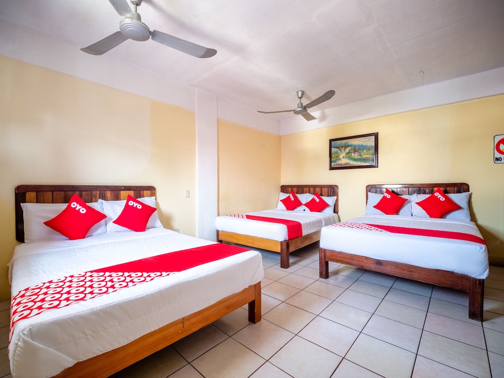 غرفة قياسية بسريرين مزدوجين، OYO Hotel Betsua Vista Hermosa, Huatulco 3/8