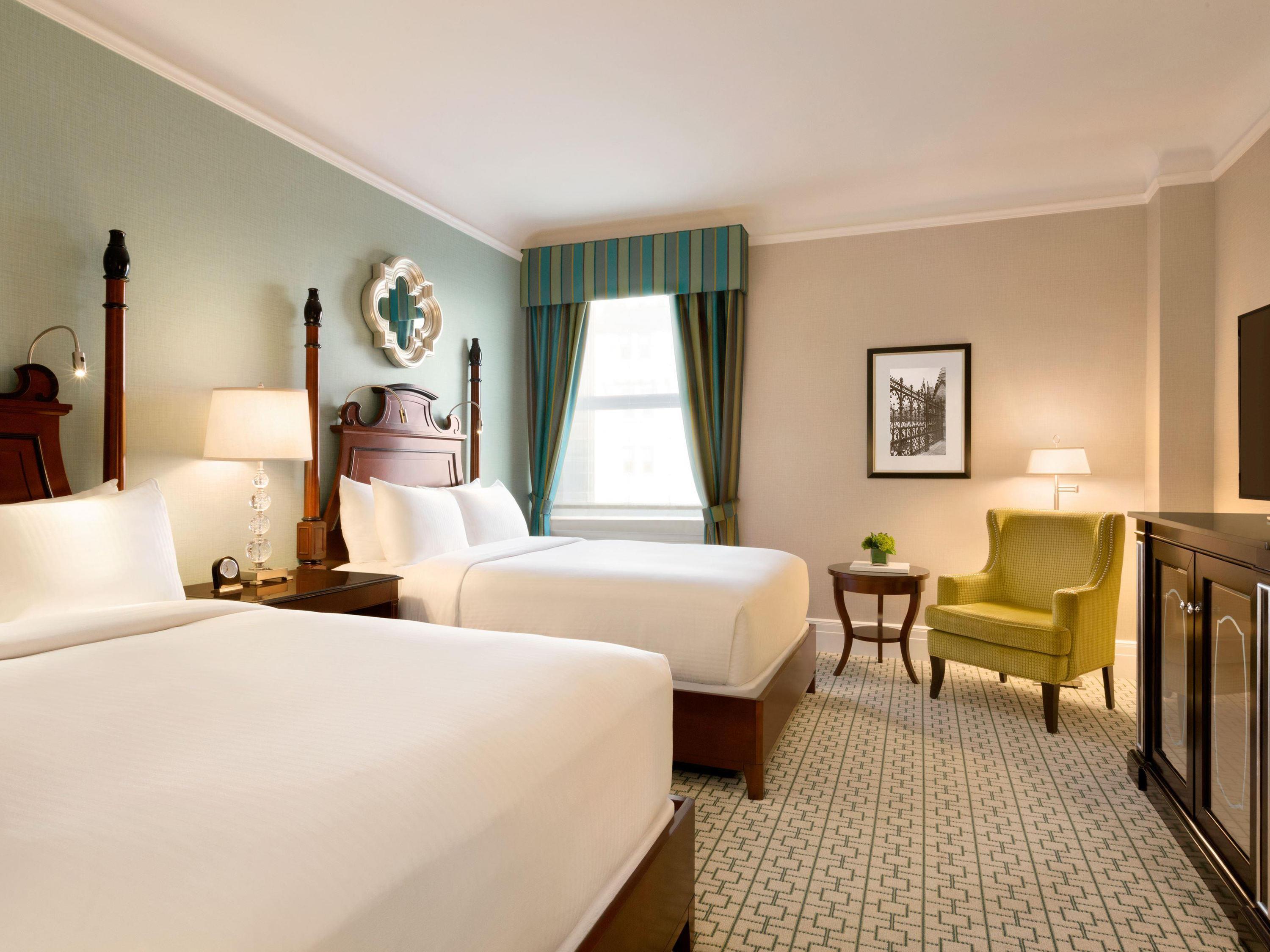 Fairmont, 2 Double Beds, City or Courtyard View