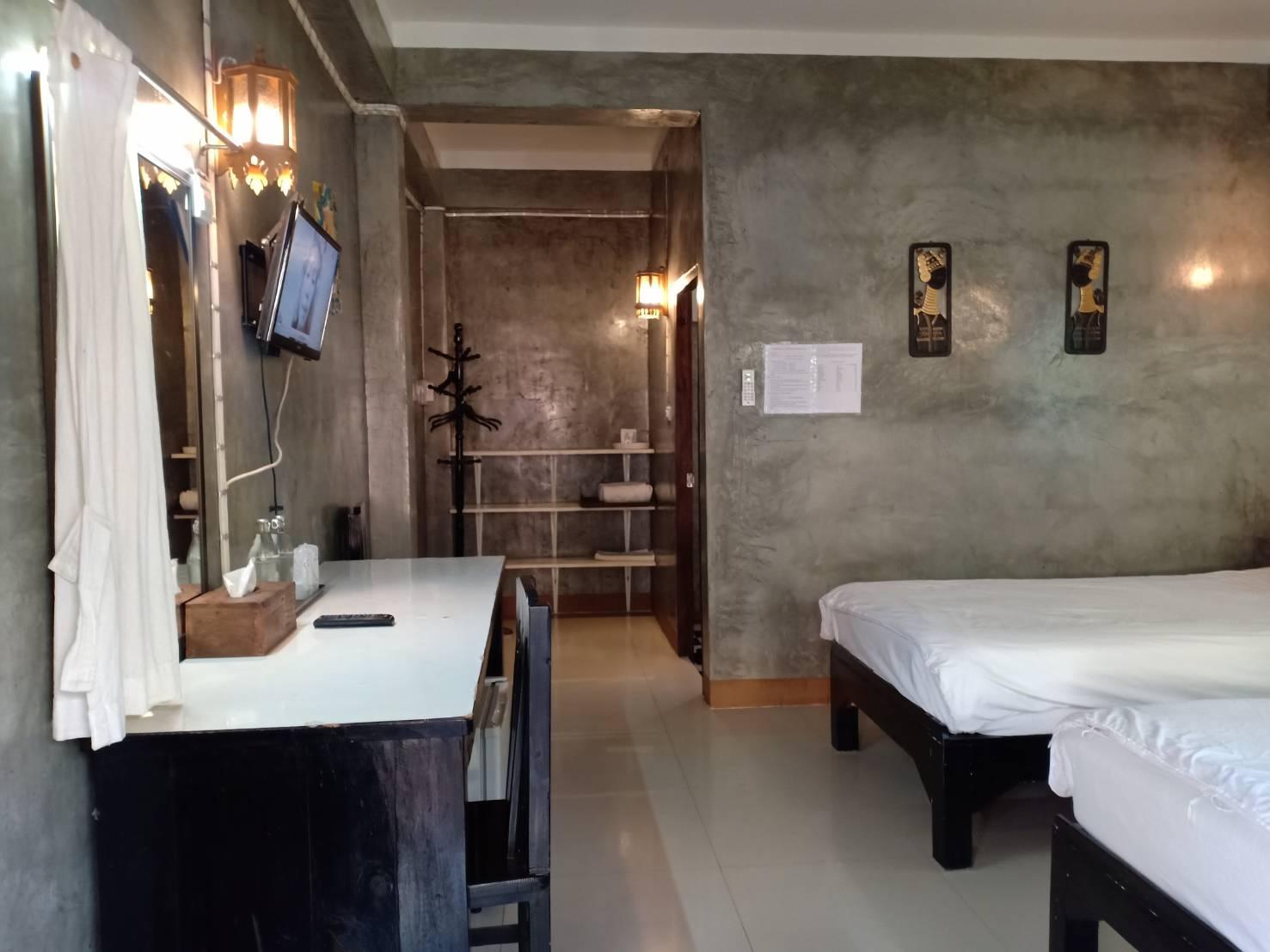 غرفة قياسية بسريرين منفصلين، The Heart Of Pai Resort 2/2