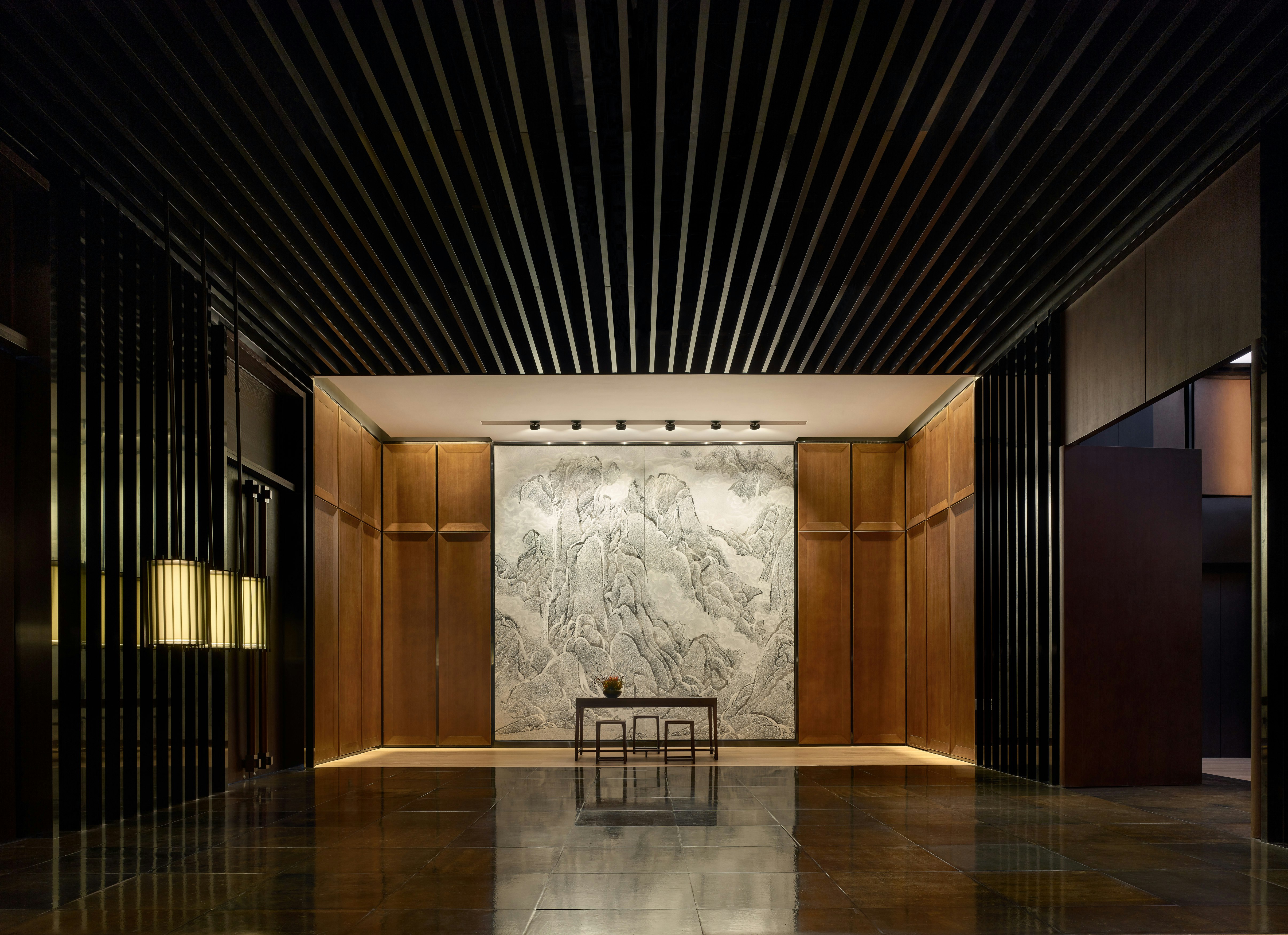 Lobby at The PuXuan Hotel and Spa, BEIJING