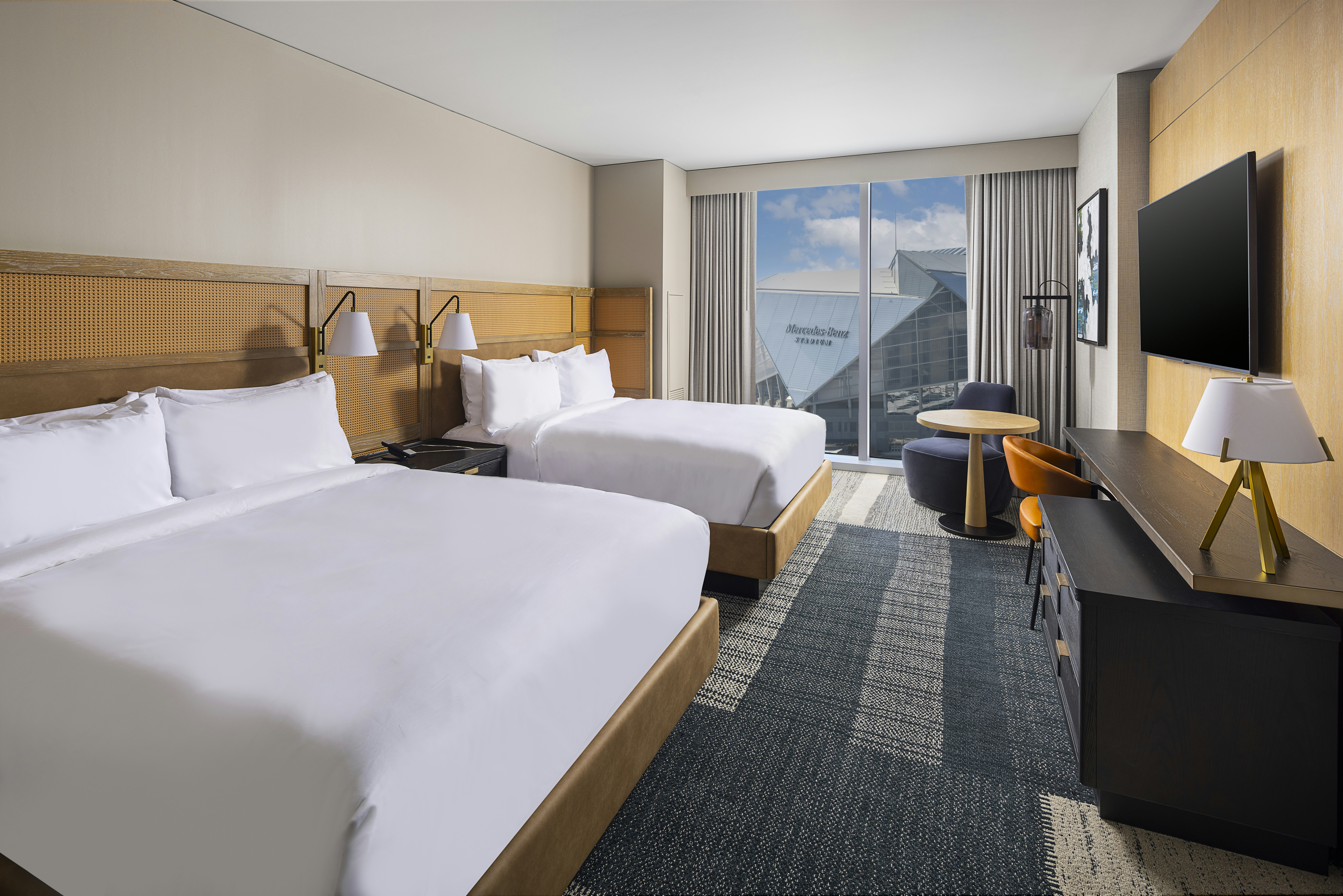 Room, 2 Queen Beds, Stadium View