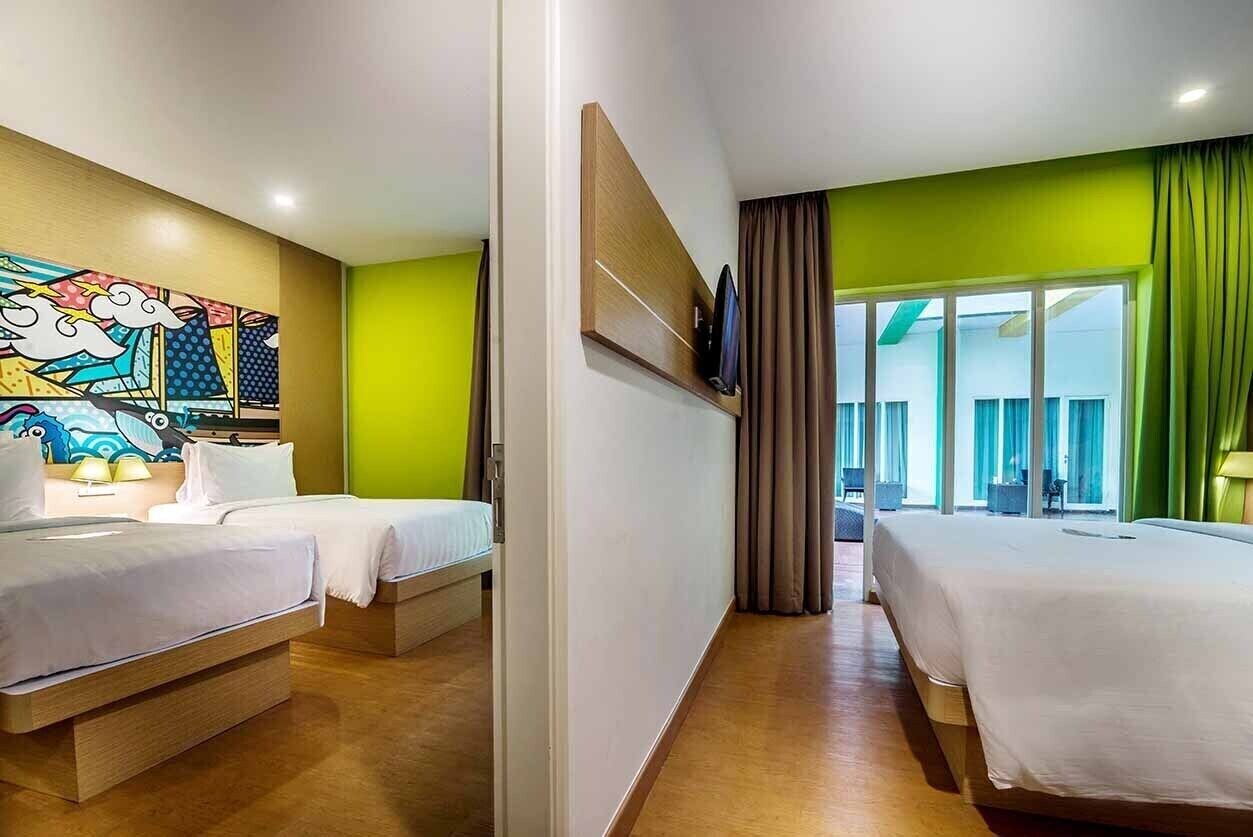 Love, Family, 2 King Beds، MaxOneHotels.com at Resort Makassar 3/4