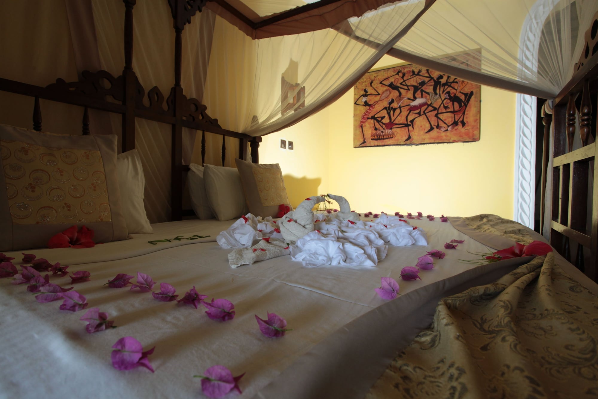 Room, Triple, King Bed, Bunk Bed, Garden View