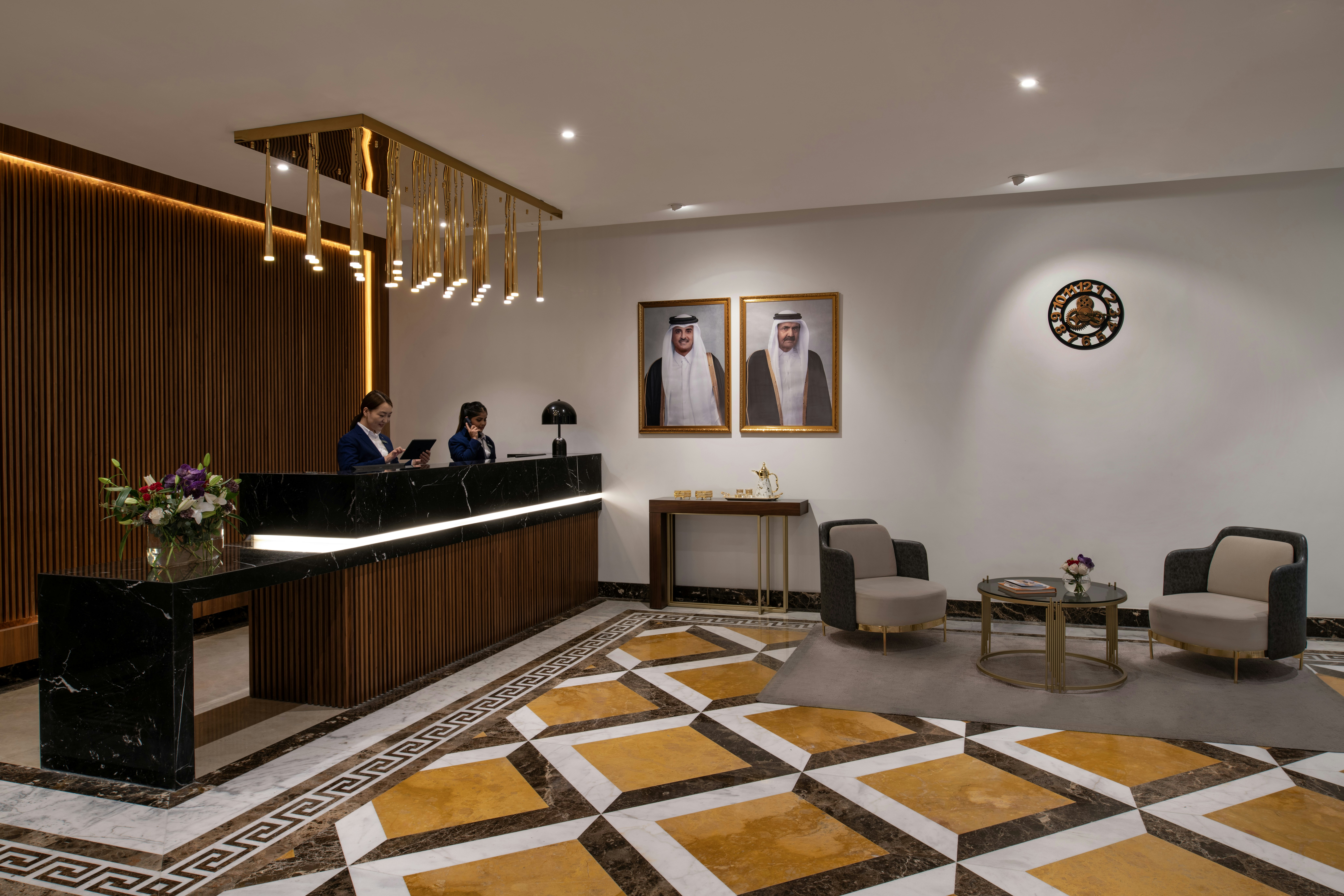 Lobby at Somerset Al Mansoura Doha, DOHA