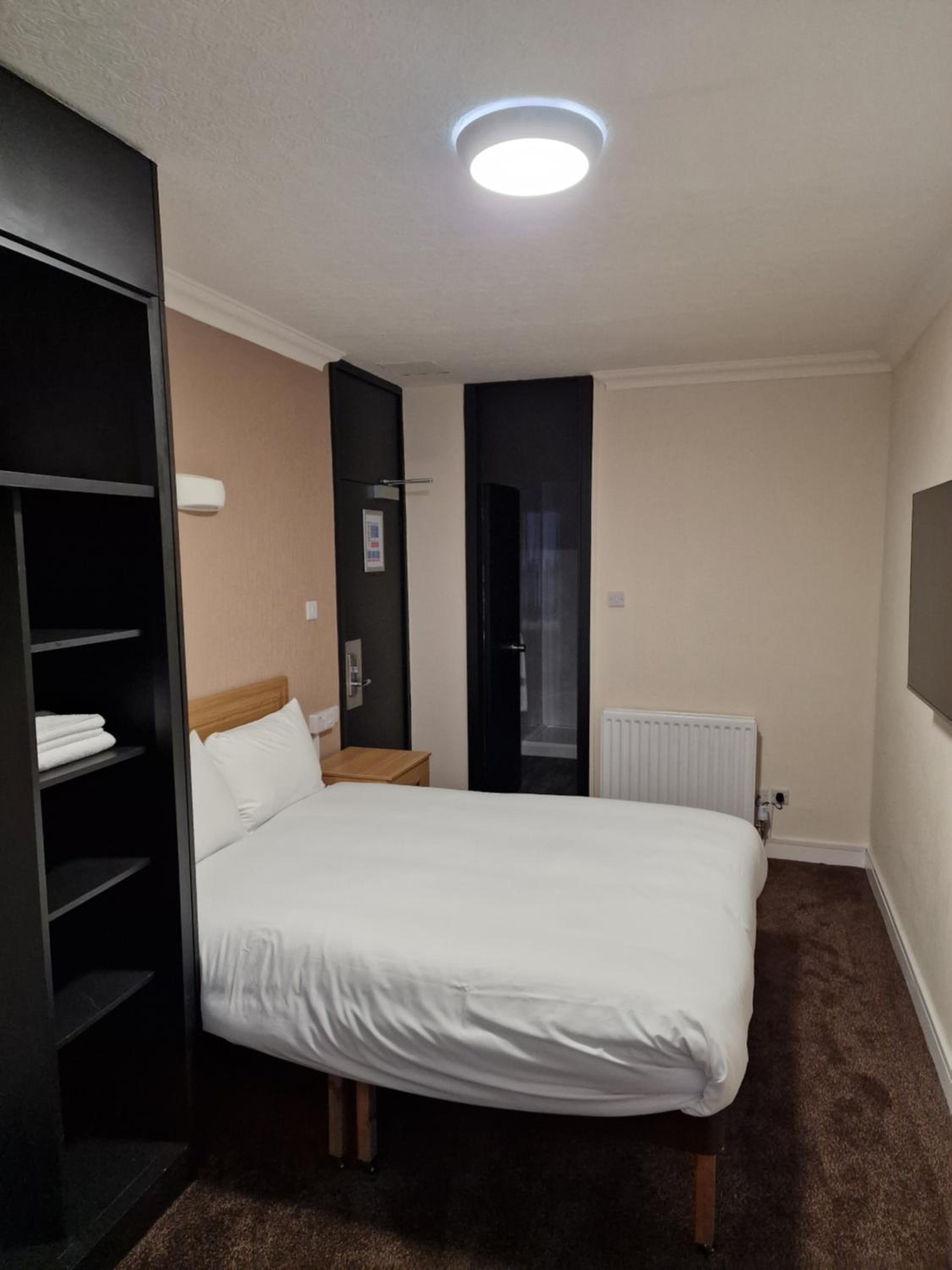 City, Double or Twin Bed, No Window