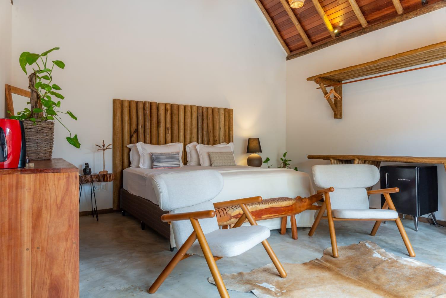 بنغل كلاسيكي بإطلالة على الحديقة، Villa Pantai Boutique Hotel Maragogi 6/9