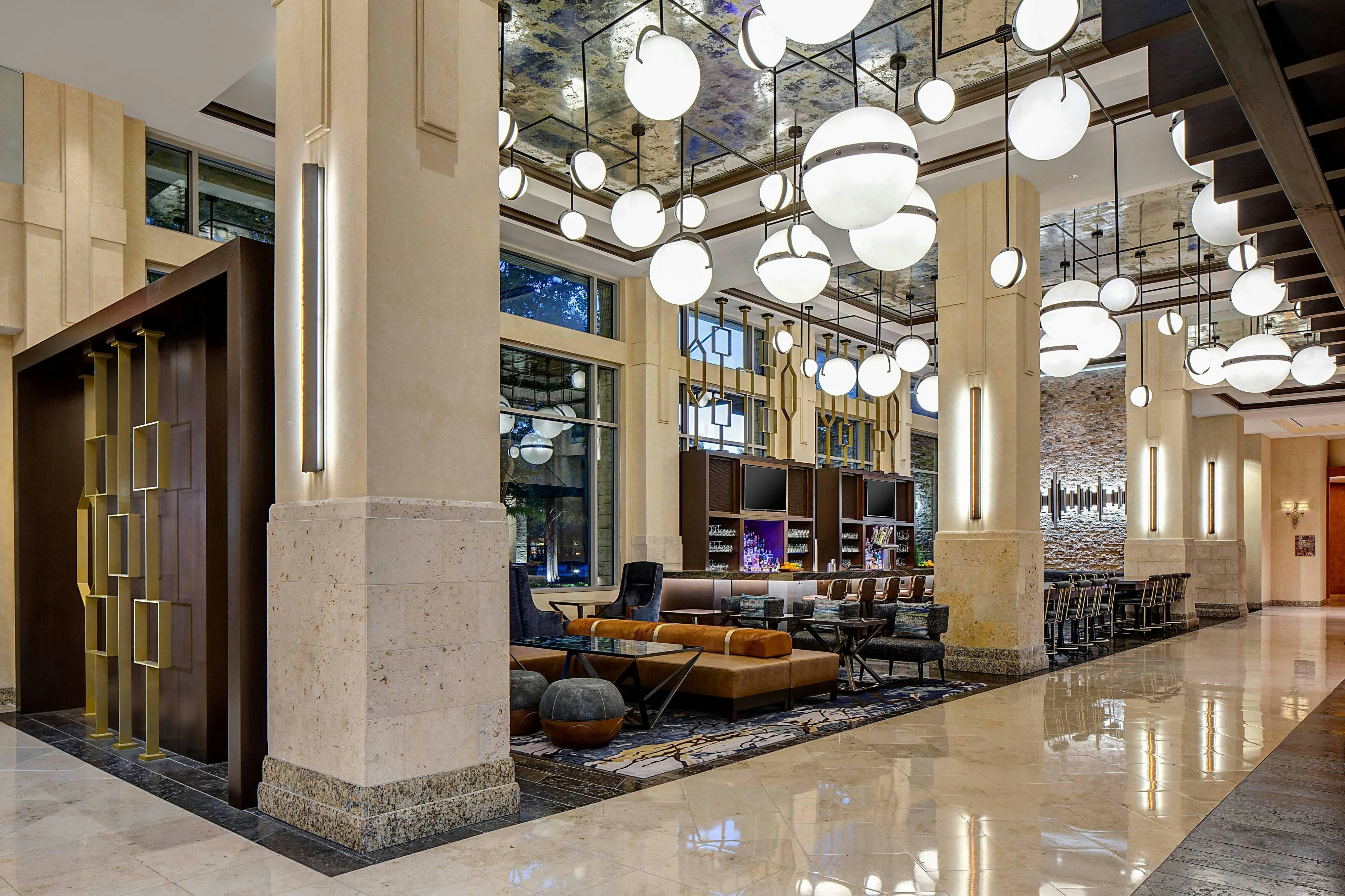 Lobby at Dallas Plano Marriott At Legacy Town Center, PLANO - TX