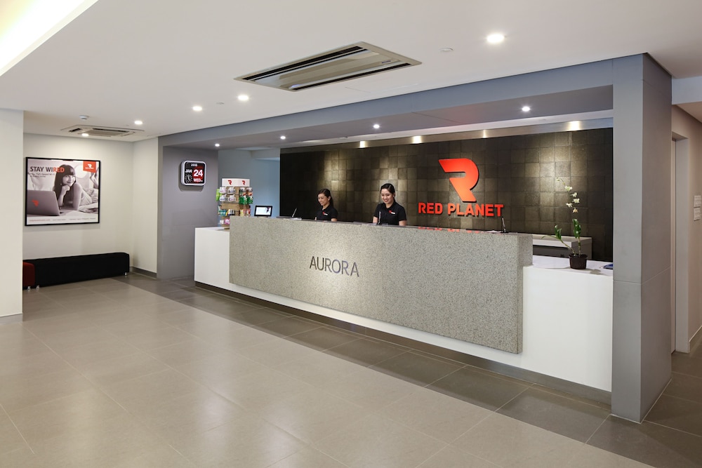 Lobby at Red Planet Cubao Aurora Boulevard, QUEZON CITY