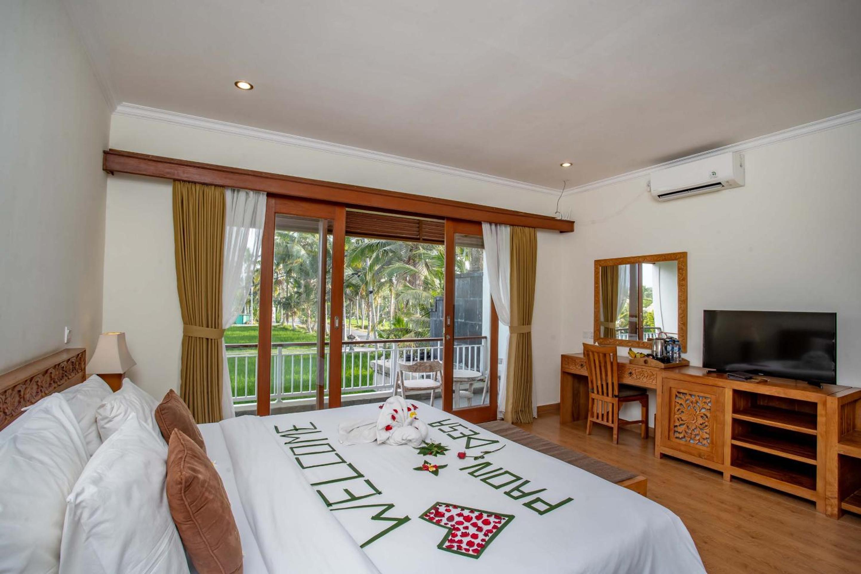 Suite, Rice Field View, Balcony