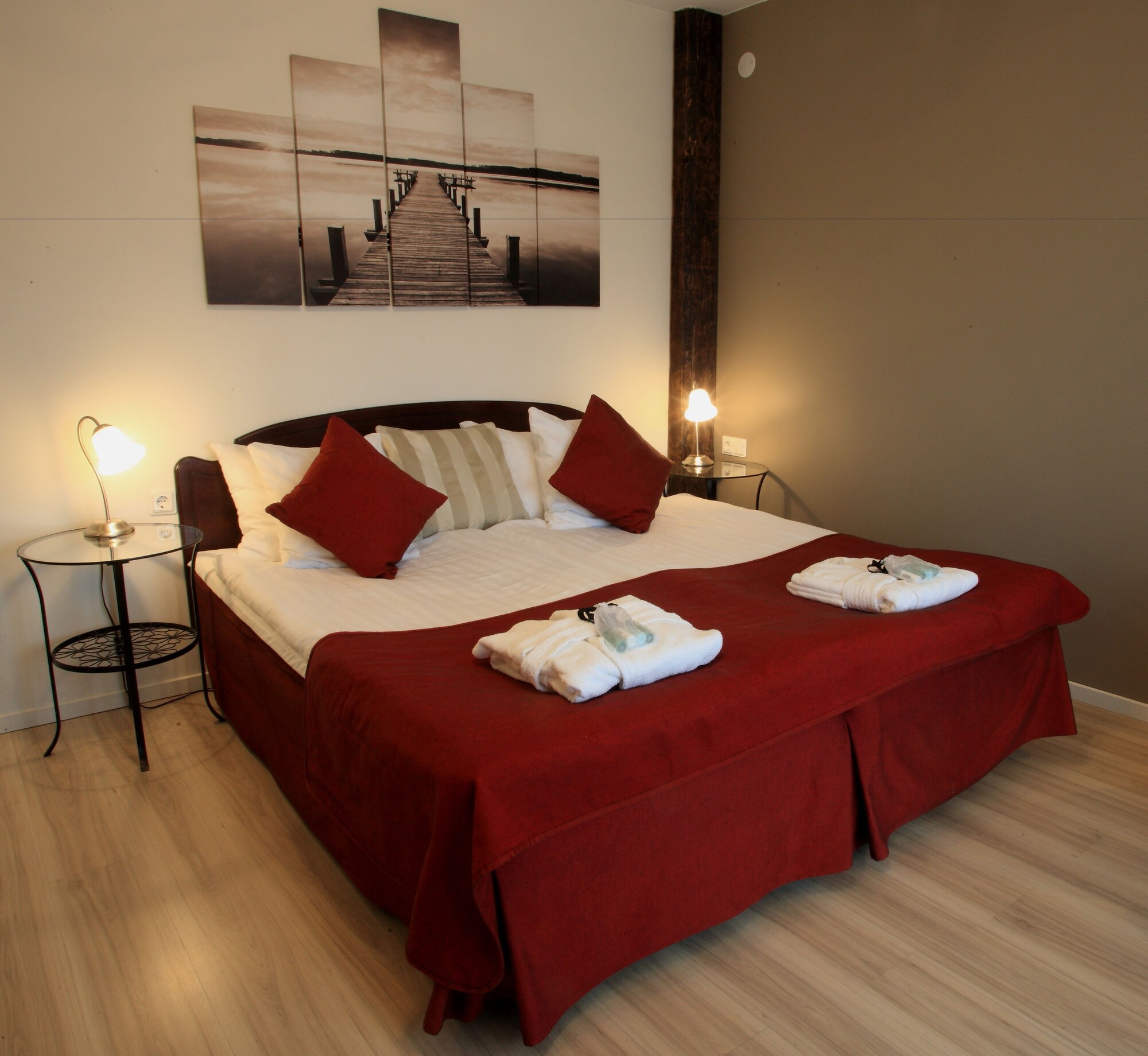 غرفة قياسية بسريرين منفصلين بشرفة، Vejby Strand Hotel 9/10