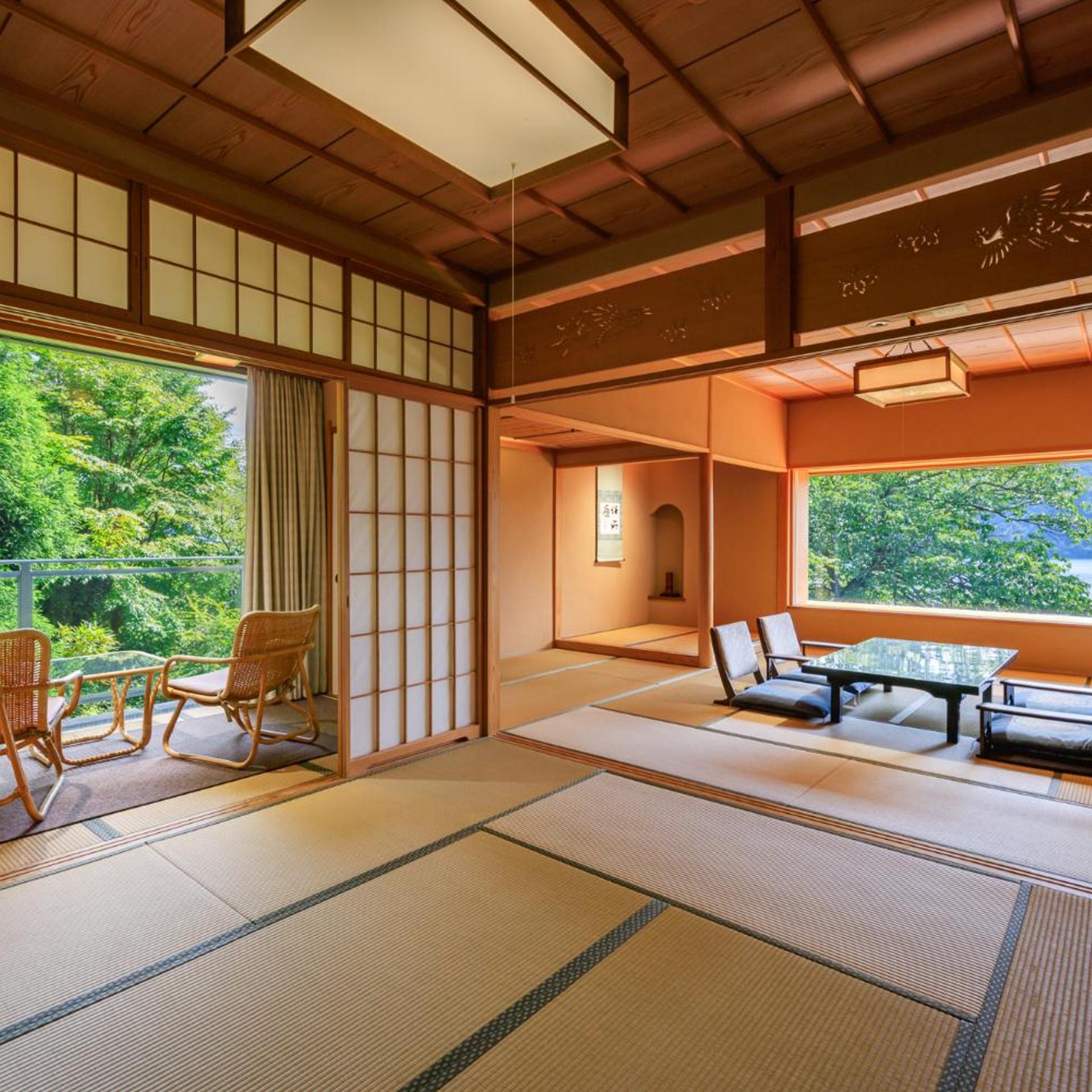 Japanese, Superior, Lake View, Private Hot Spring Bath