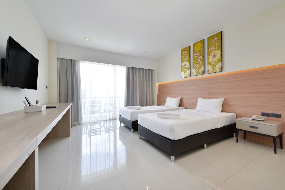 غرفة ديلوكس بإطلالة على المسبح، Bs Residence Suvarnabhumi 7/10