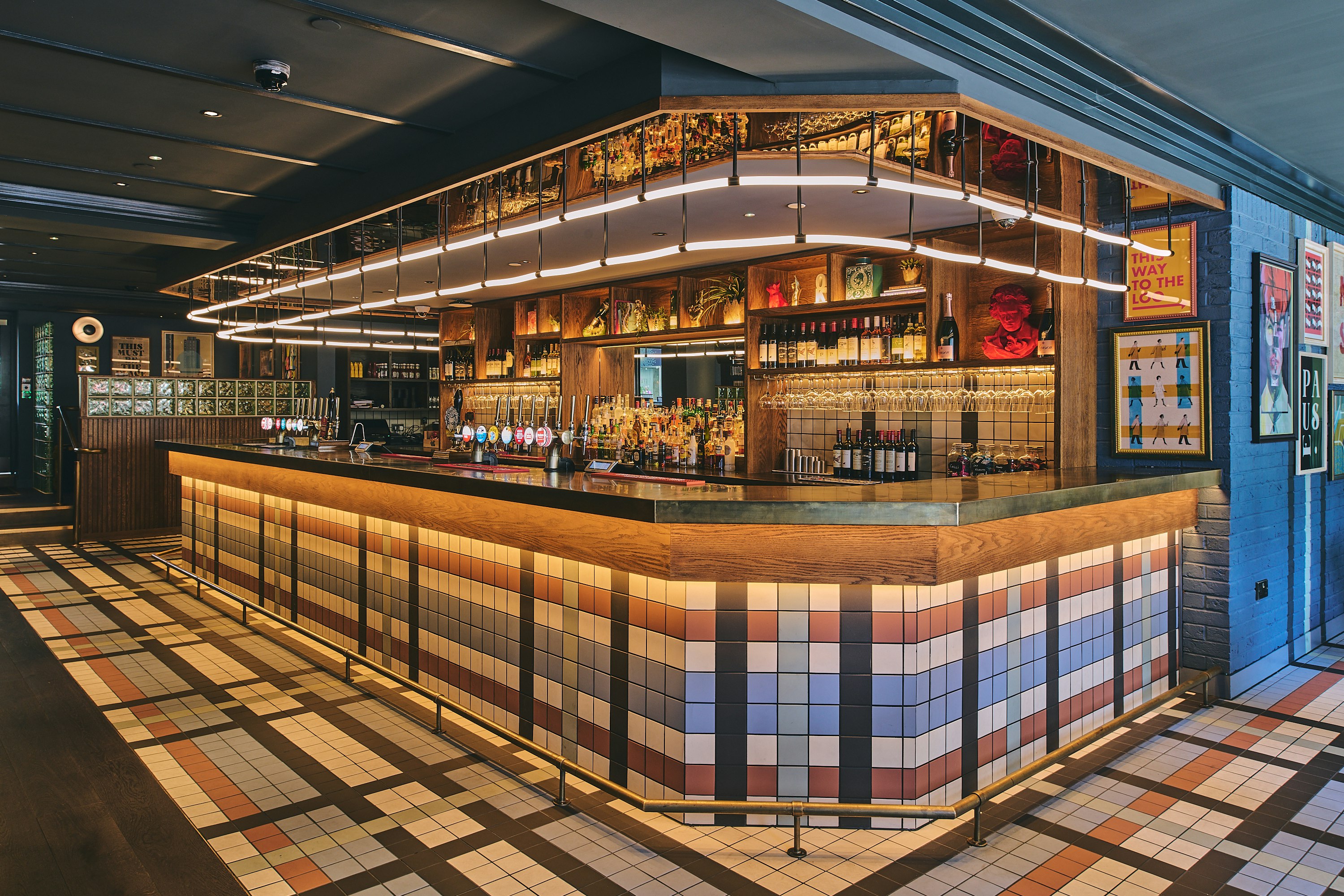 Lobby at City Sleepers at Royal National, LONDON