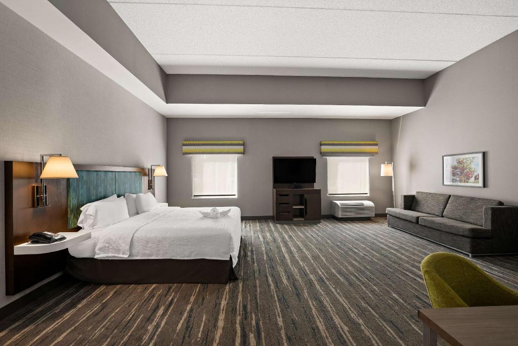 Studio, King Bed, Sofa, Accessible