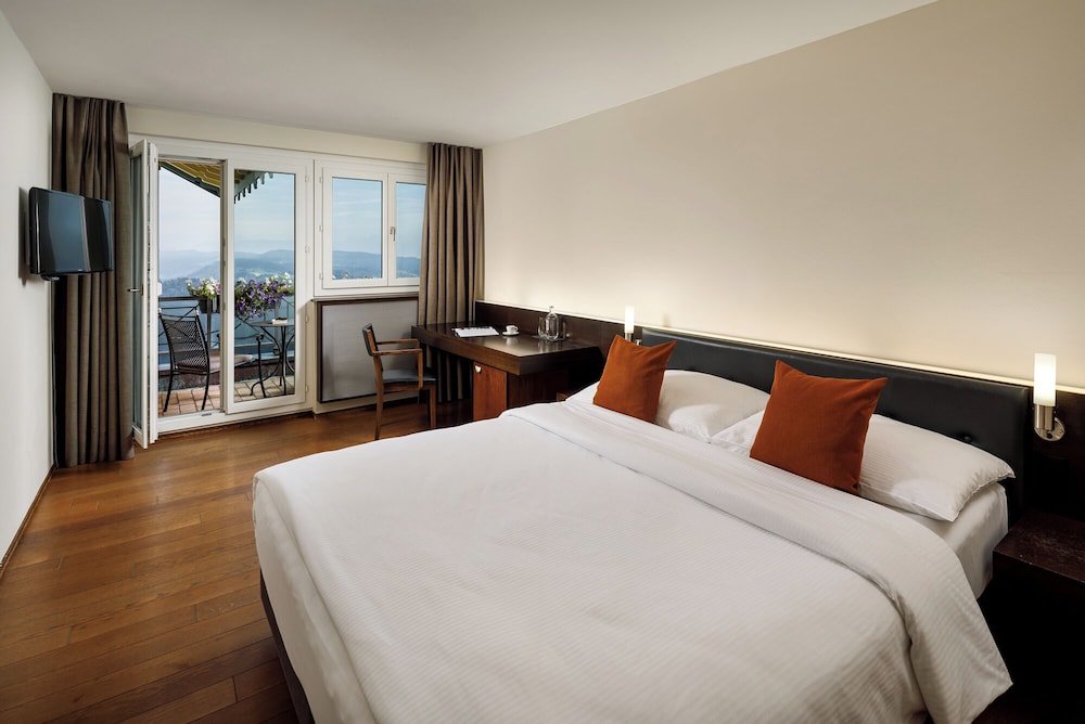 PANORAMA, MOUNTAIN AND LAKE VIEW, BALCONY