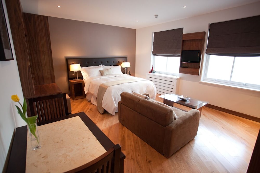 استوديو تنفيذي بسرير مزدوج مع أريكة، Presidential Apartments - Kensington 3/5