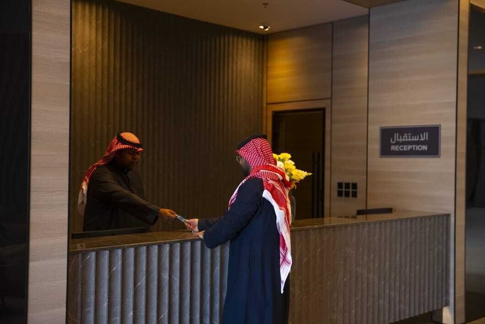 Lobby at Manazel Aldiafah serviced Apartment- (Al Sulimania), RIYADH