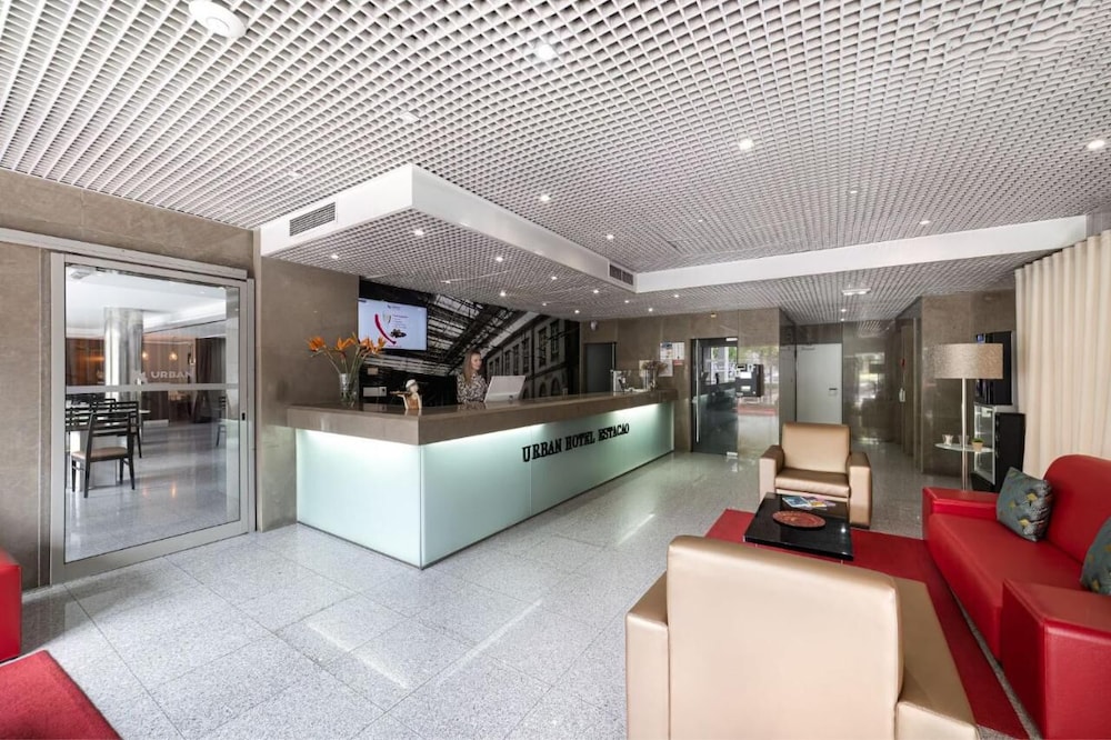Lobby at Hotel Estacao Braga, BRAGA