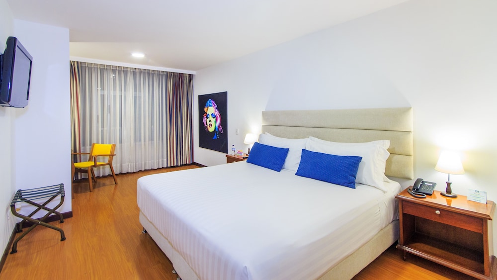 غرفة بسرير كوين، Pop Art Hotel Manizales Centro Historico 3/10