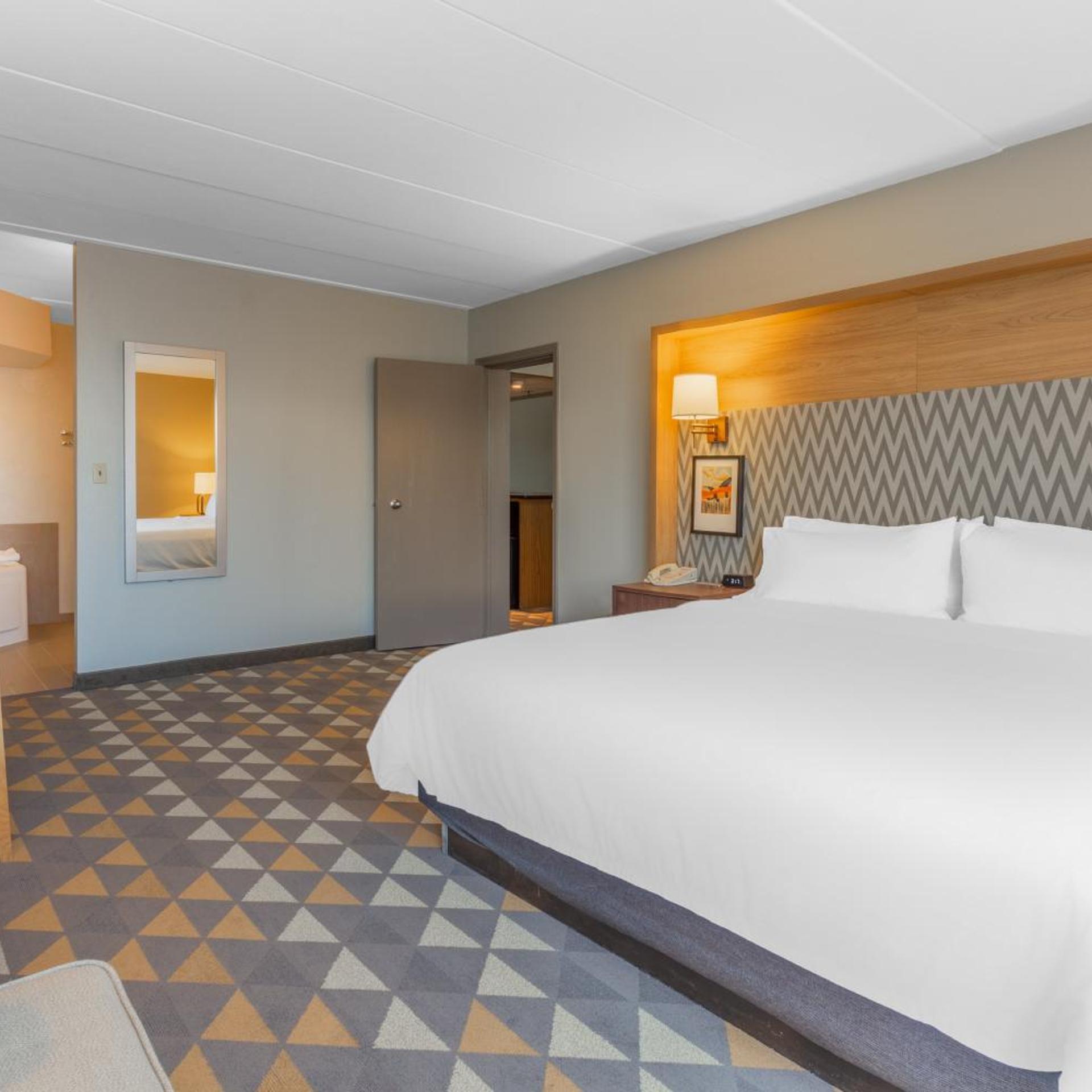 جناح بسرير كينج بغرفة نوم واحدة بجاكوزي، HOLIDAY INN ROCKFORD 2/6