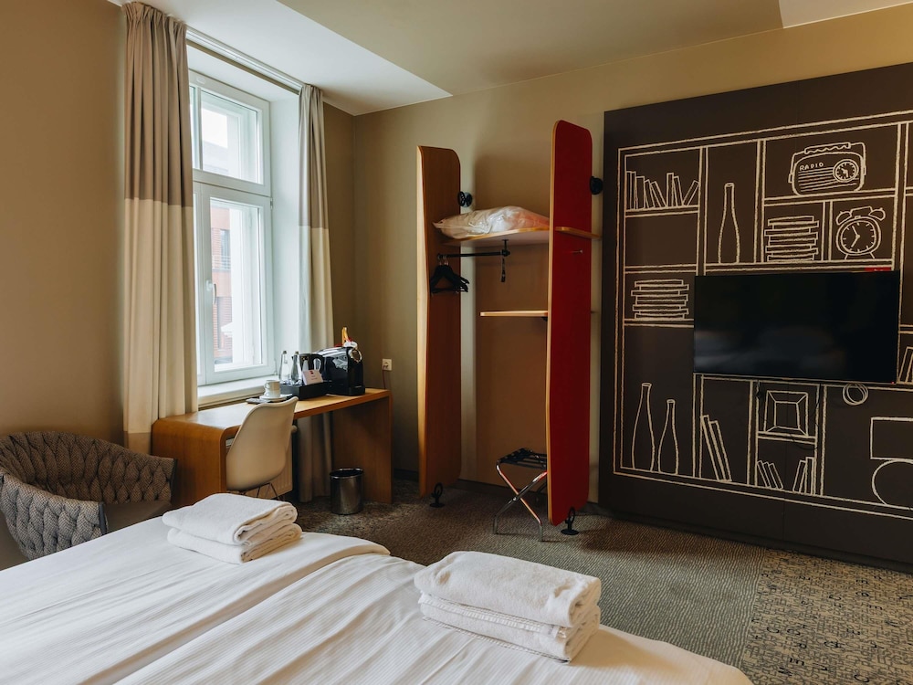 غرفة قياسية بسريرين منفصلين، Ibis Riga Centre 4/10