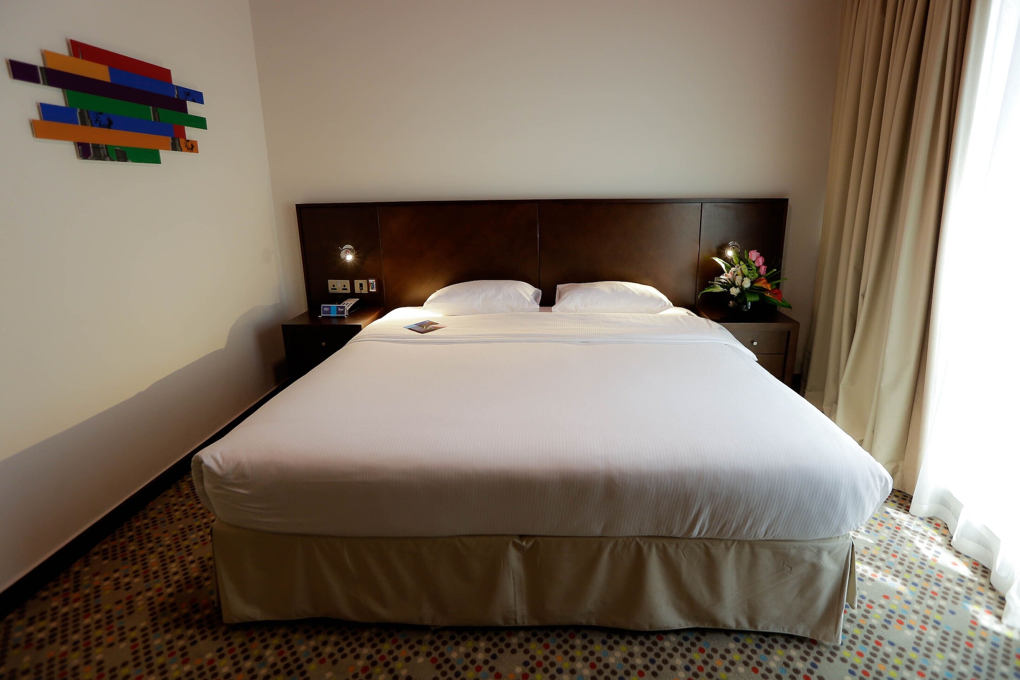 شقة بسرير كينج وسريرين منفصلين بغرفتي نوم للمدخنين، Mena Aparthotel 4/10