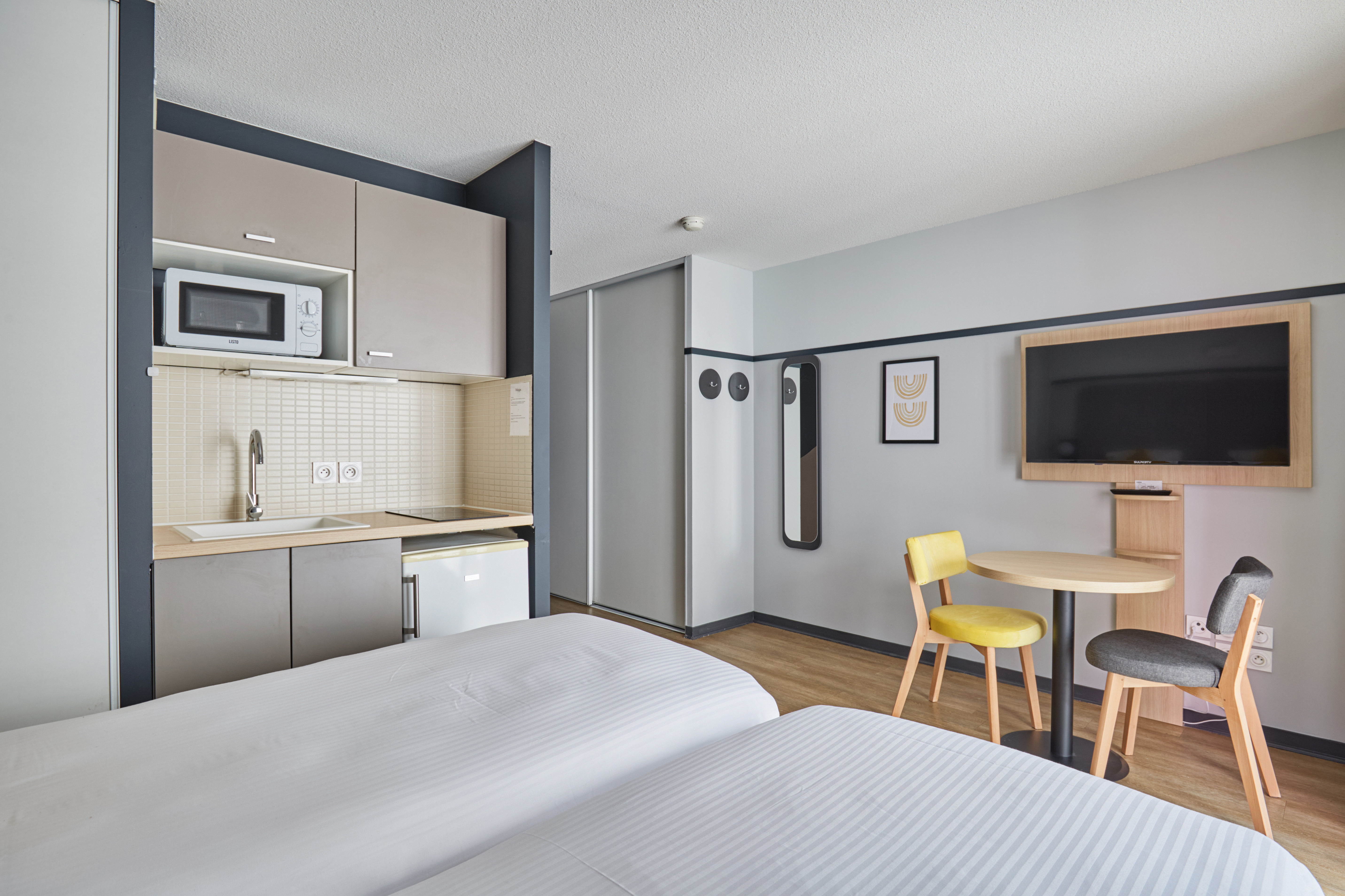 شقة بشرفة، Appart'hotel Odalys City - Lyon Centre Confluence 10/10
