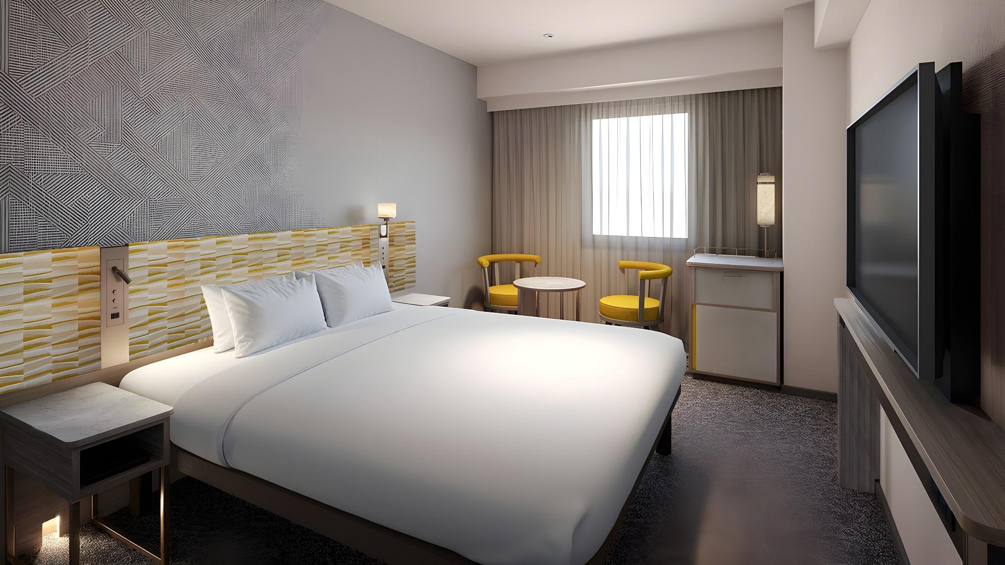 Semi Room, Standard, Semi Double Bed