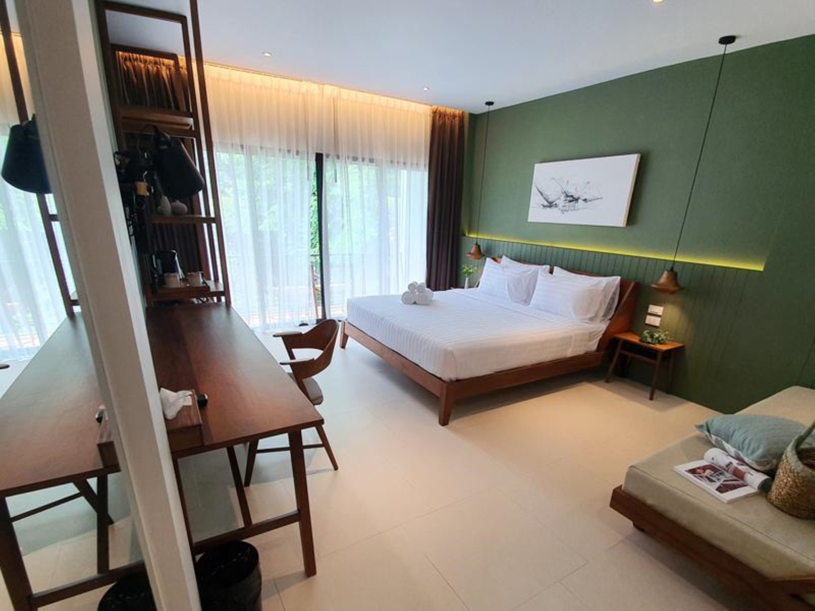 غرفة ديلوكس بسرير مزدوج، Mini House Aonang 2/5