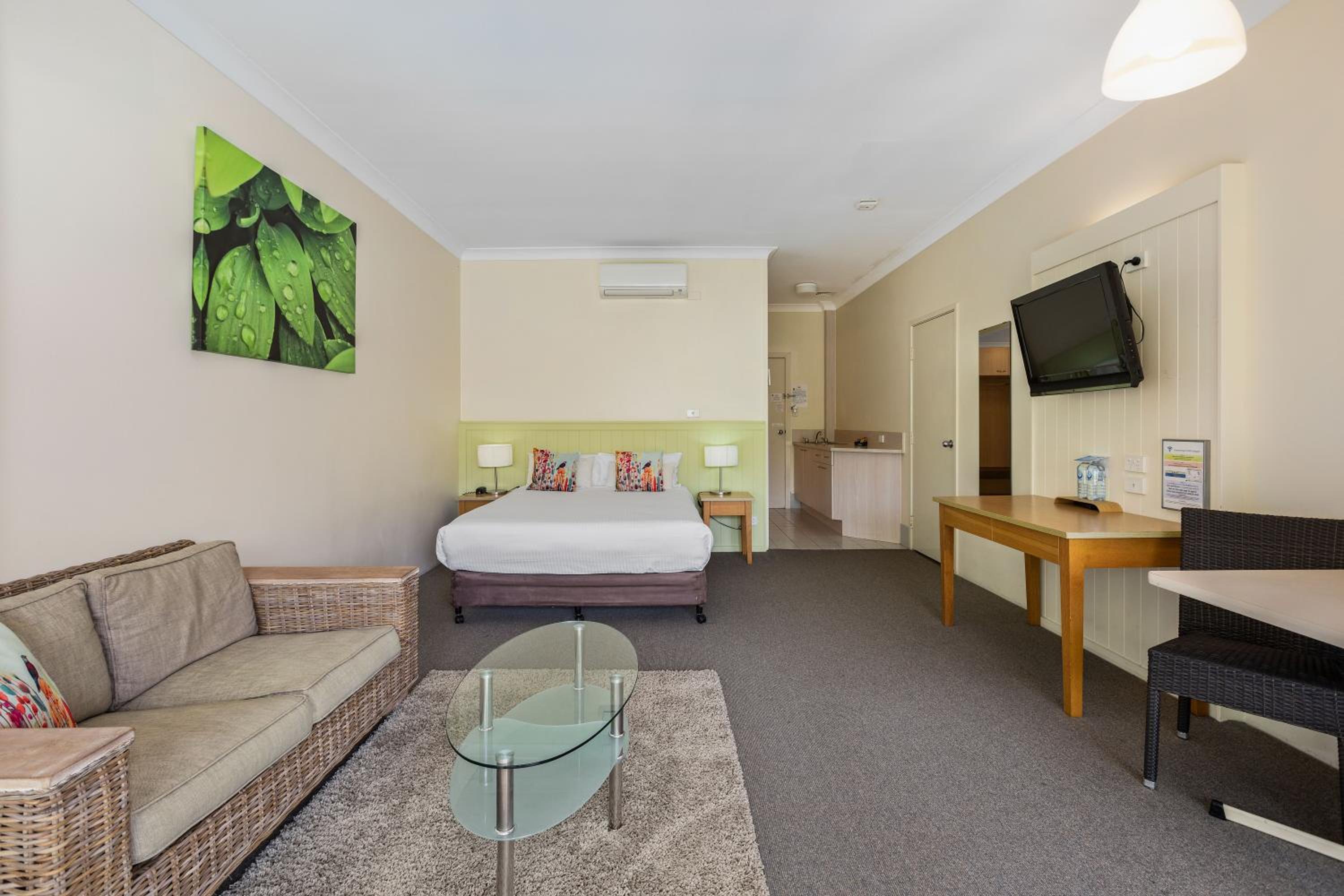 غرفة ديلوكس بسرير كوين، Ballina Beach Resort 2/3