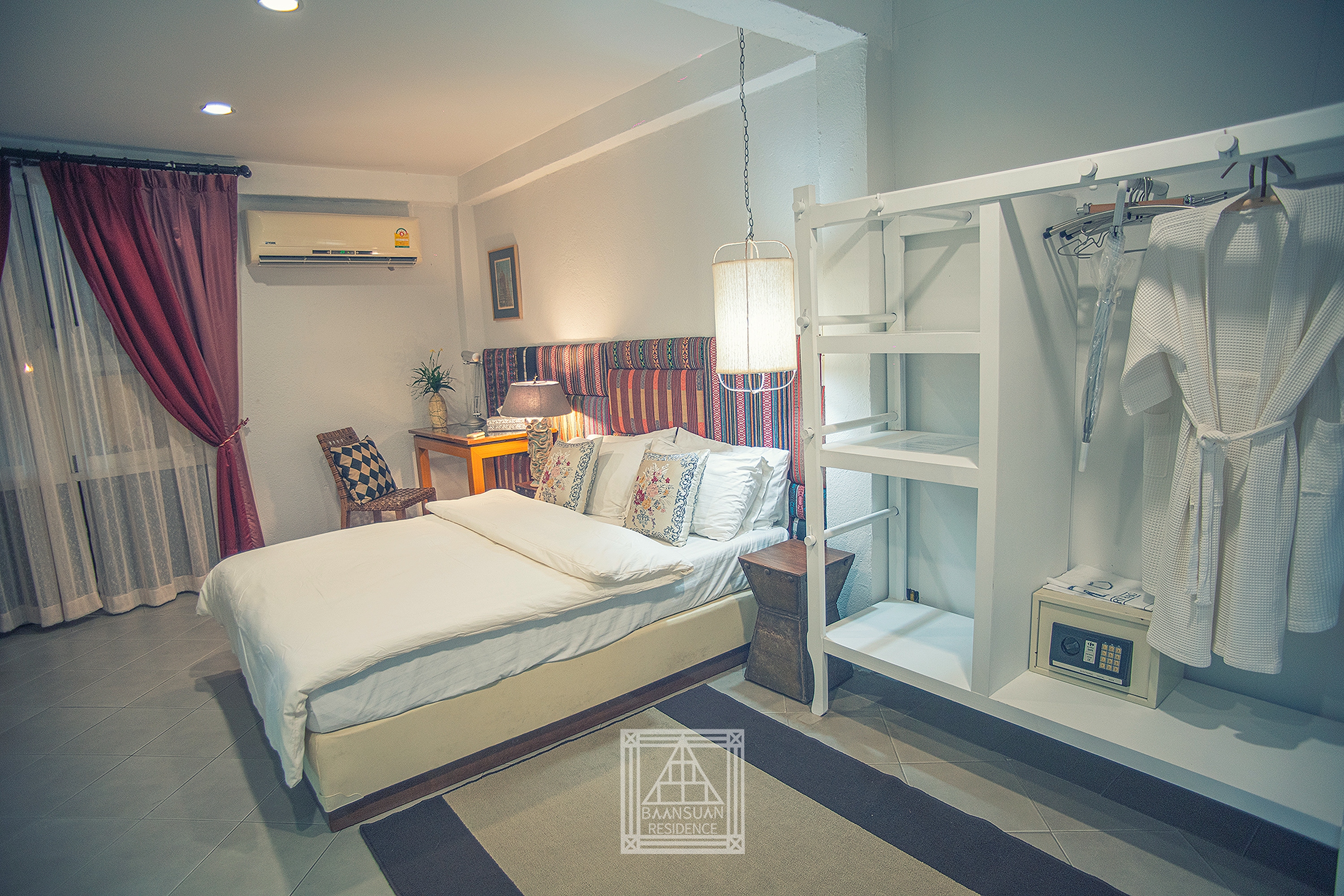 غرفة قياسية صغيرة، Baan Suan Residence 3/10