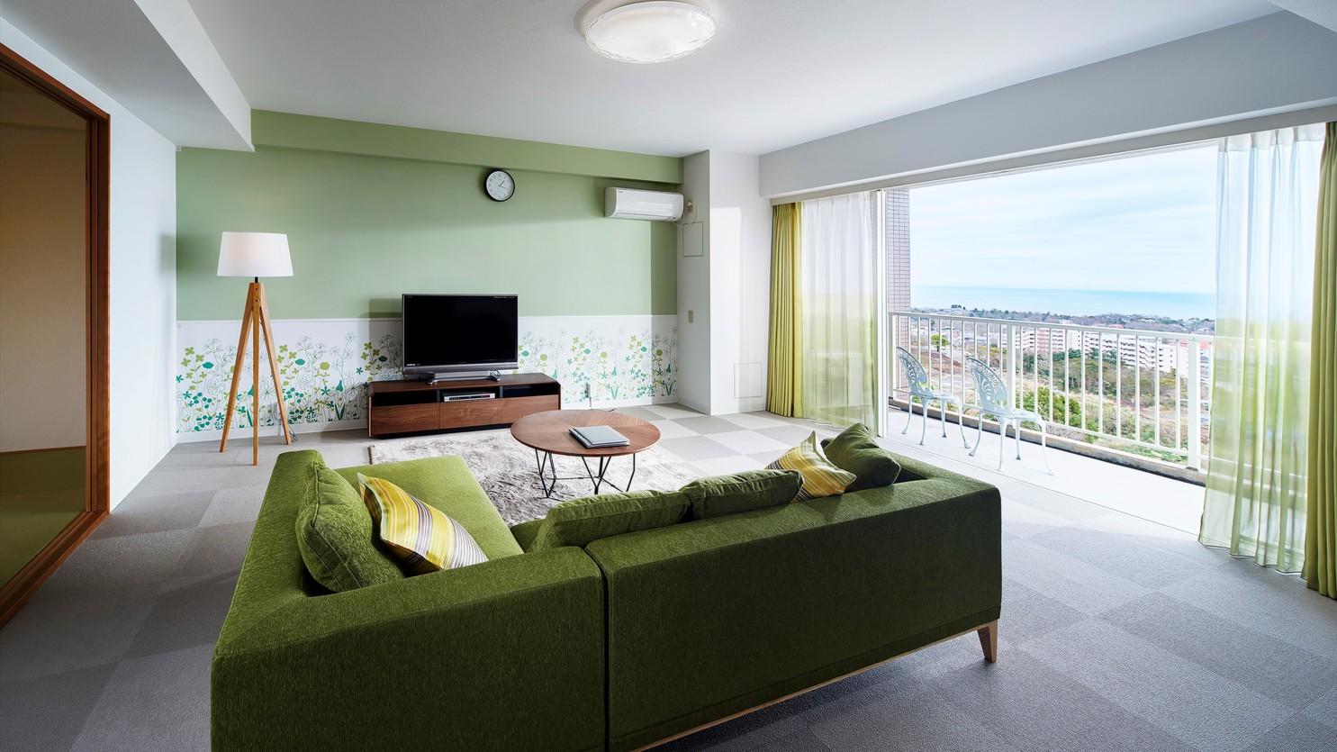 Green, Garden, Suite