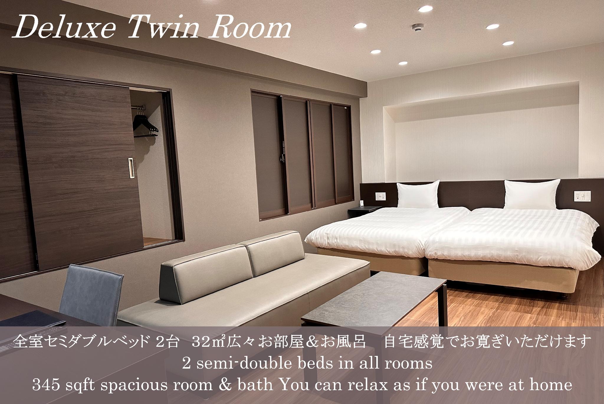 Semi Room, Deluxe, 2 Semi Double Beds, Sofa