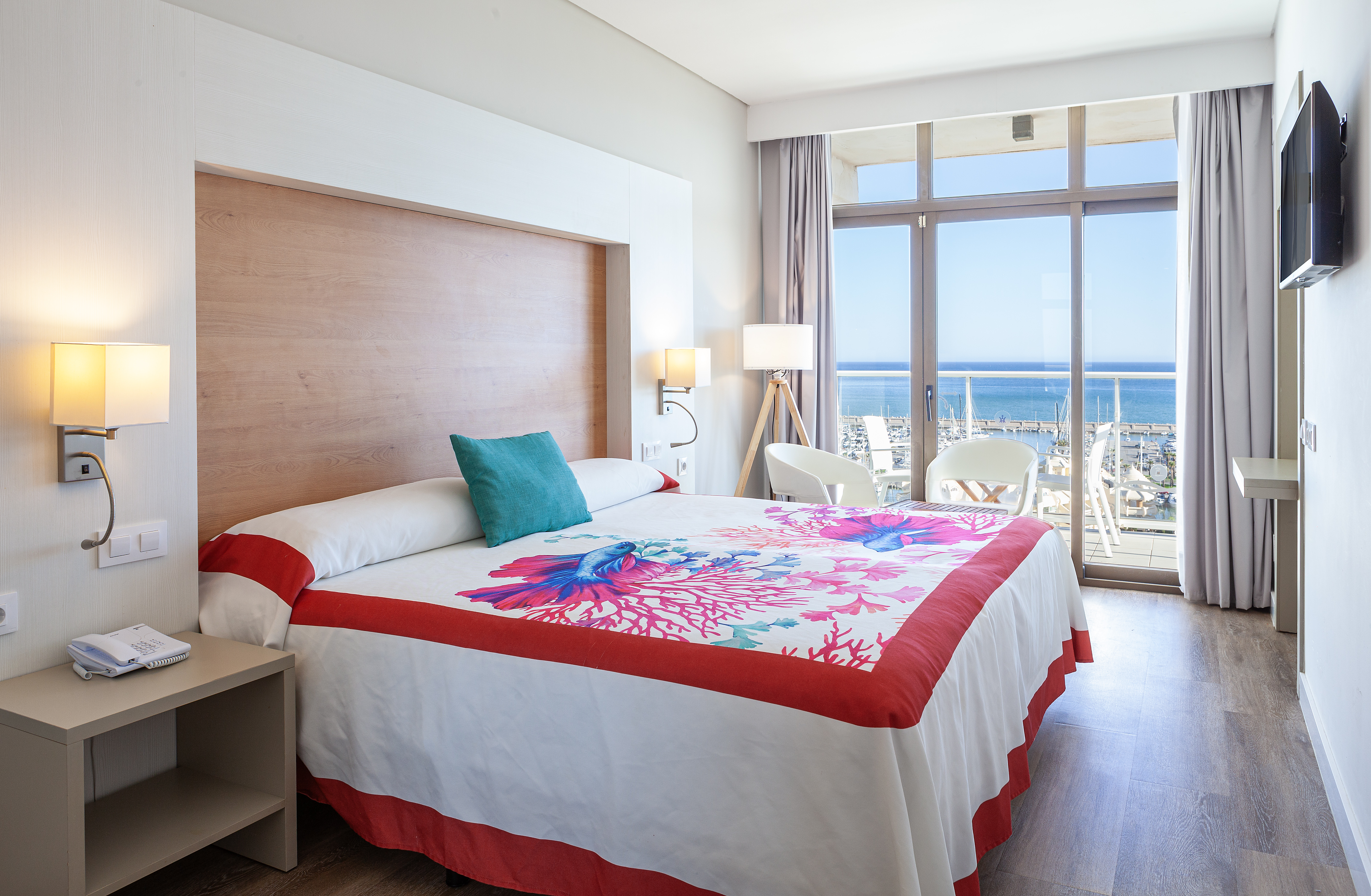 ROOM, DOUBLE BED, SEA VIEW, TERRACE