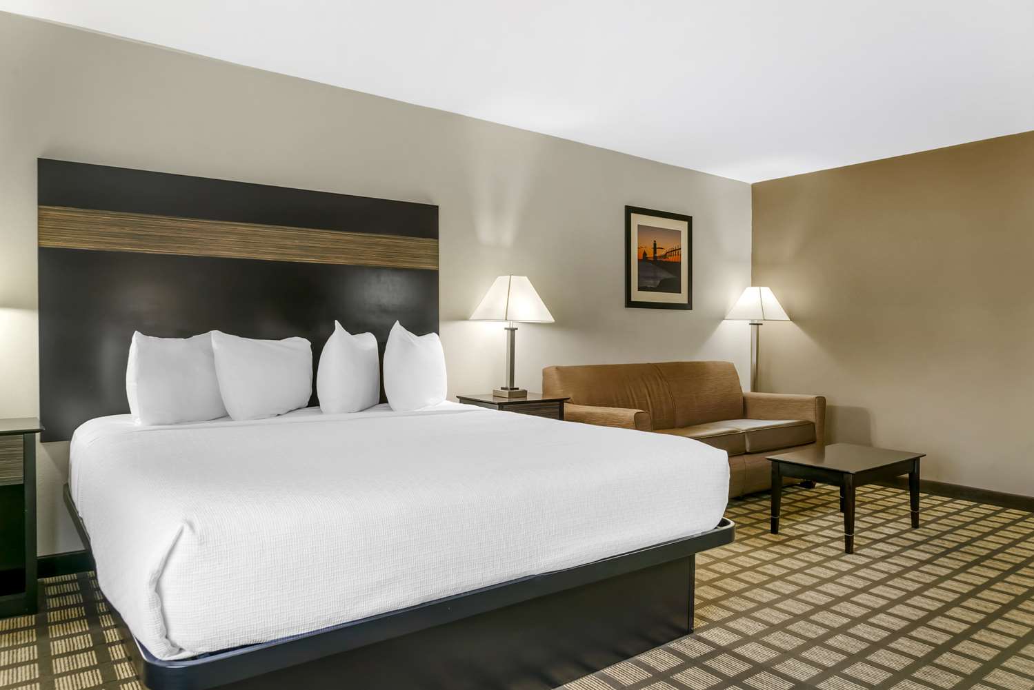 Room, King Bed, Sofa