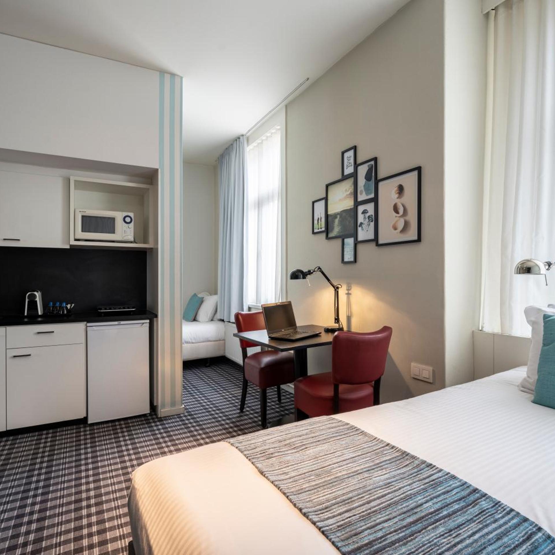 استوديو ديلوكس بمطبخ، Leopold Hotel Ostend 5/10