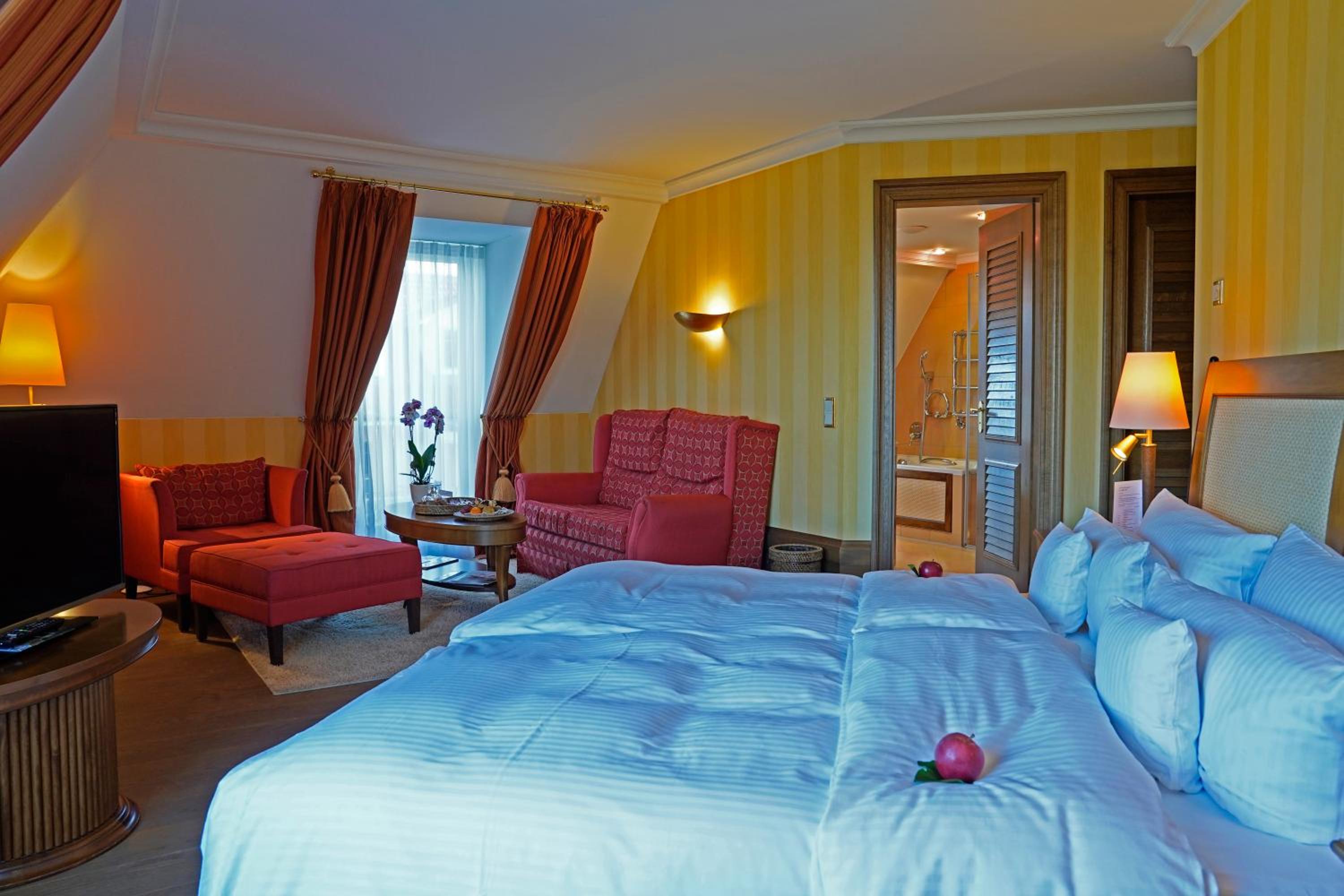 غرفة ديلوكس بسرير مزدوج بشرفة، Hotel Meerlust 6/10