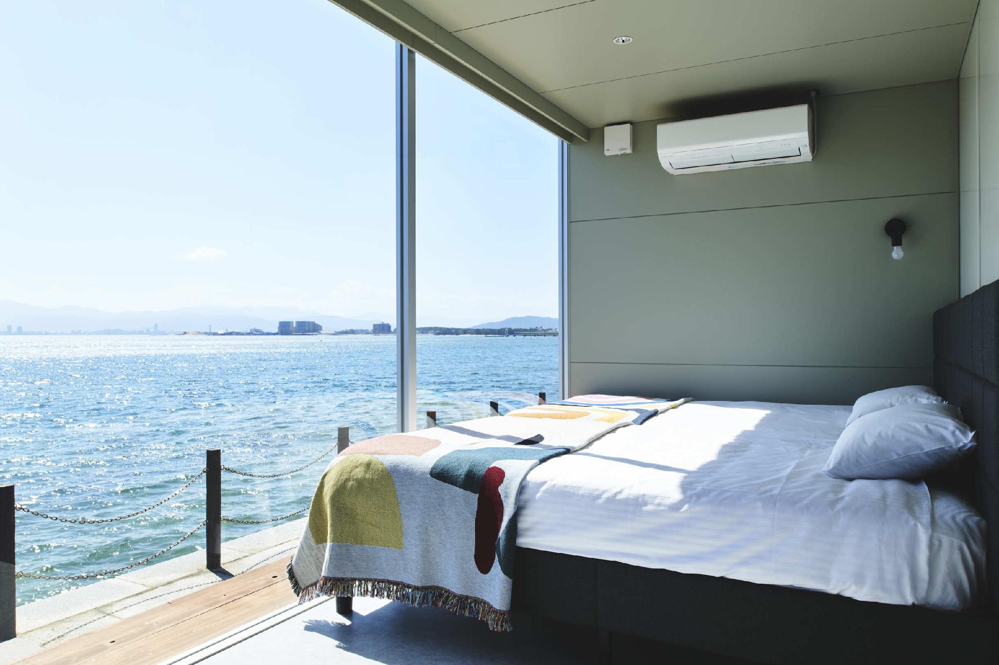 Glamping, Twin Beds, Sea Side