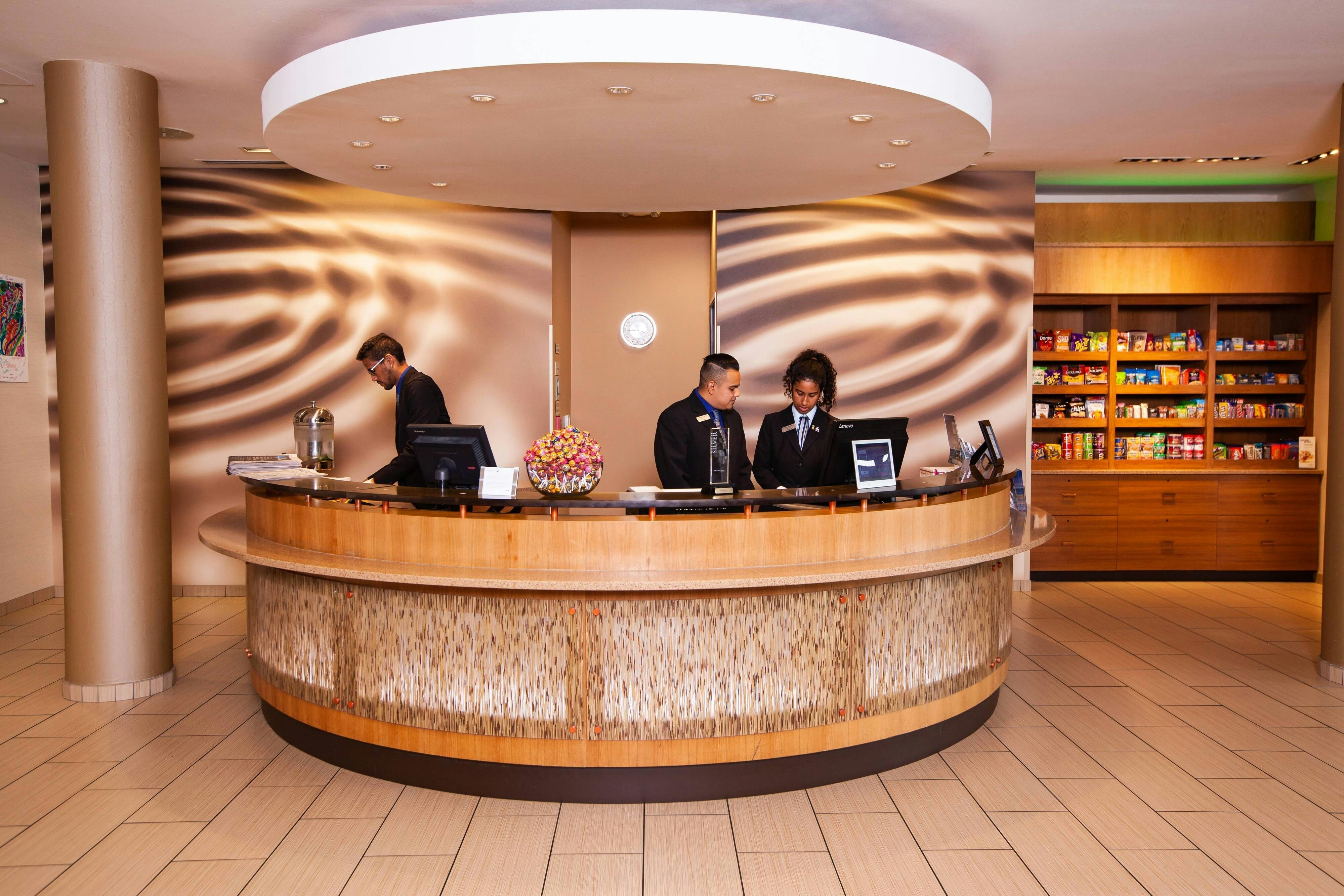 Lobby at Springhill Suites By Marriott Wenatchee, WENATCHEE - WA