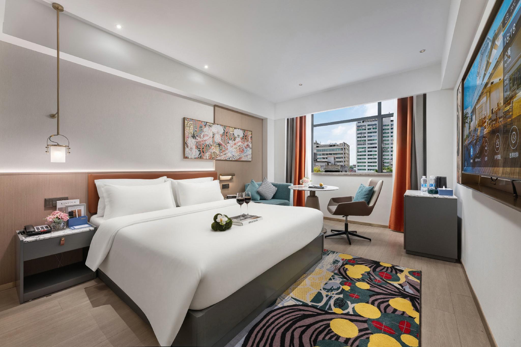 Deluxe, Double Bed, INSAIL HOTEL Guangzhou Beijing Road Pedestrian Street 2/3