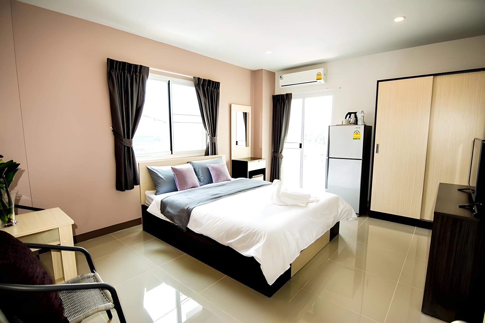 غرفة قياسية بسرير كوين، At Ease Residence Suvarnabhumi 2/2
