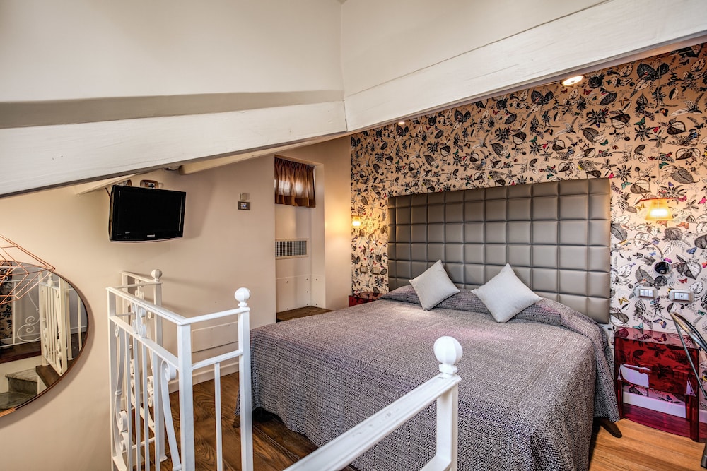 Room, Double Bed, Attic