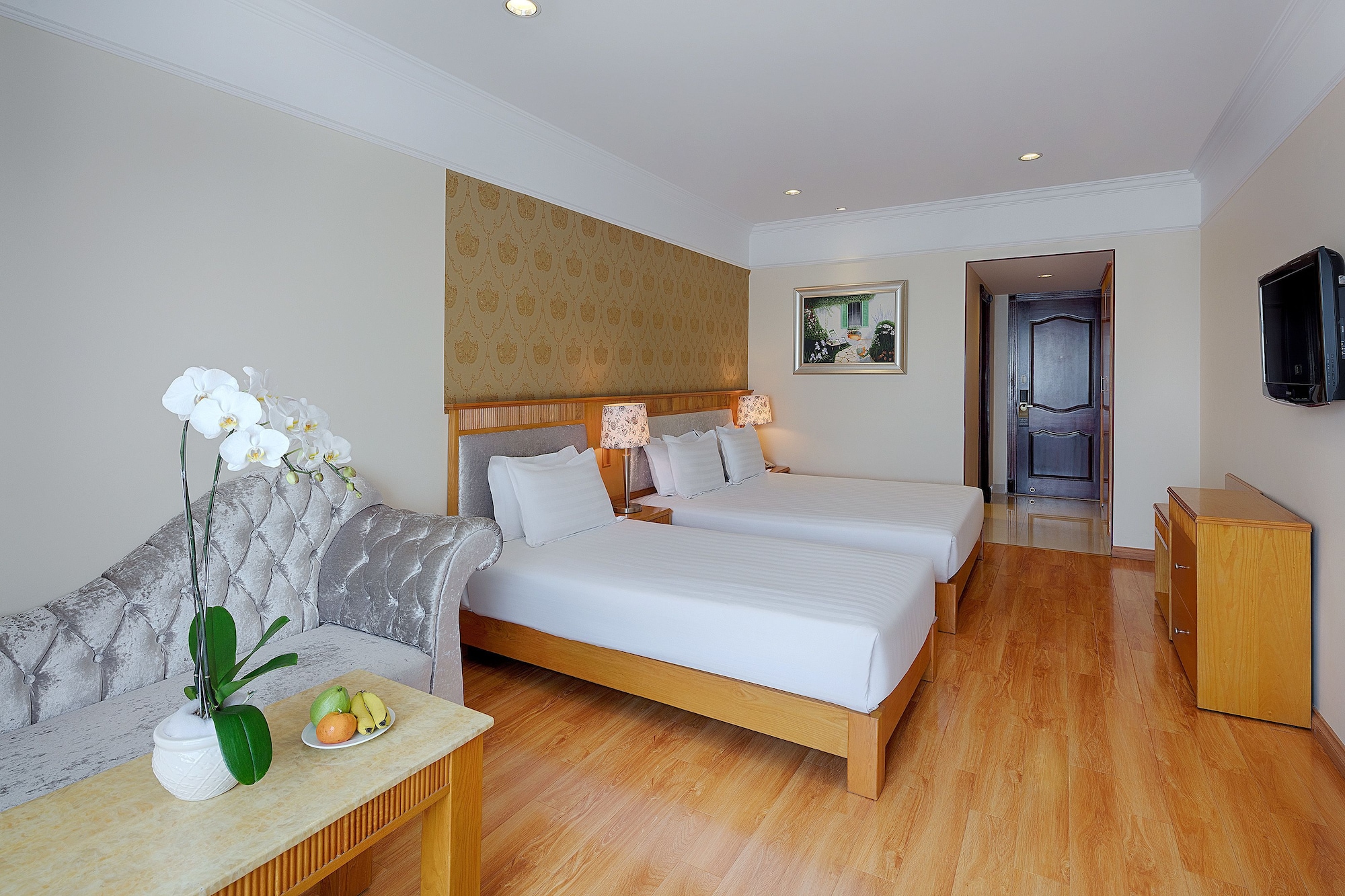 غرفة سيغنتشر بسرير كوين، Silverland Ben Thanh Hotel 3/10