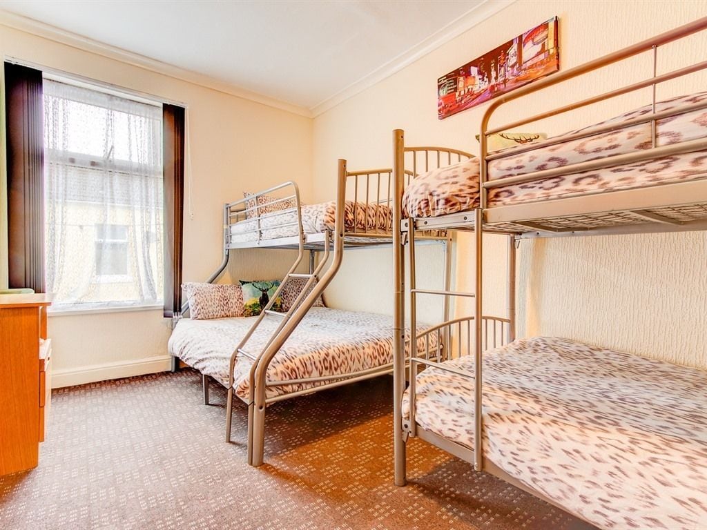 Family, Double and Bunk Bed, Shared Bathroom