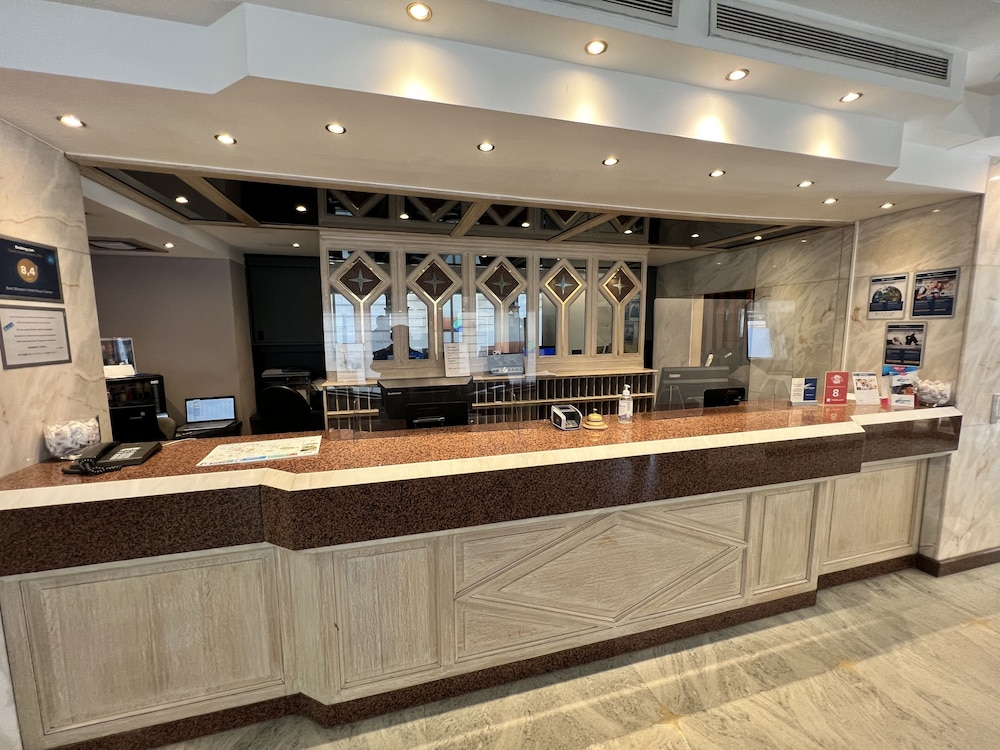 Lobby at Best Western Royal Centre, BRUSSELS