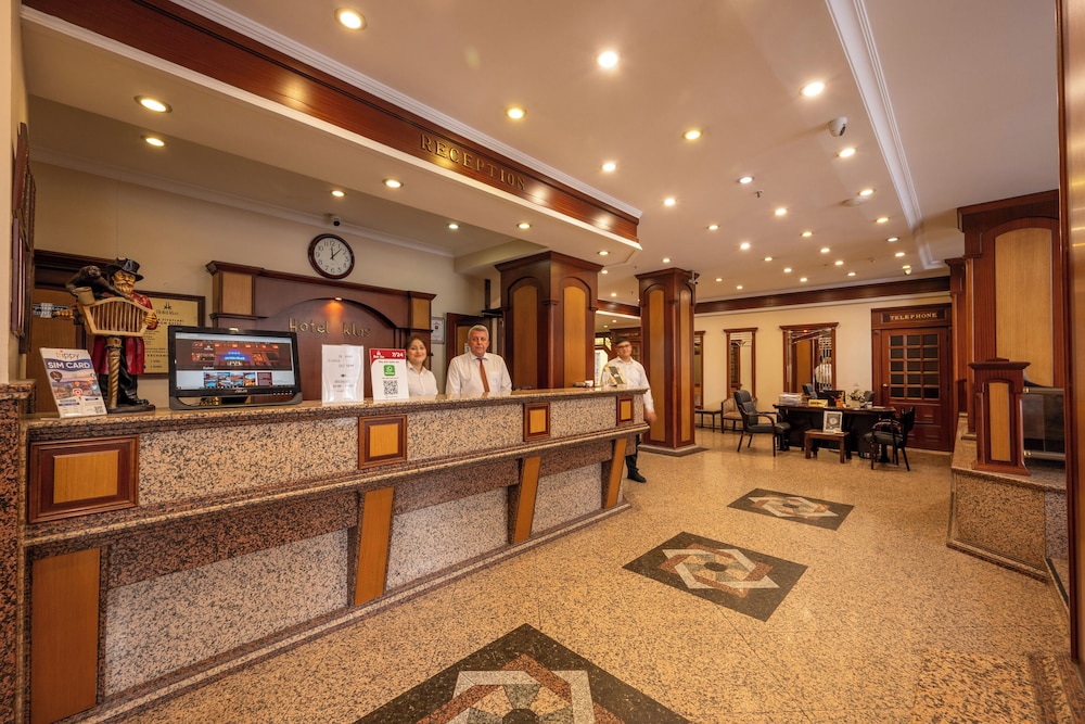 Lobby at Klas Hotel, ISTANBUL